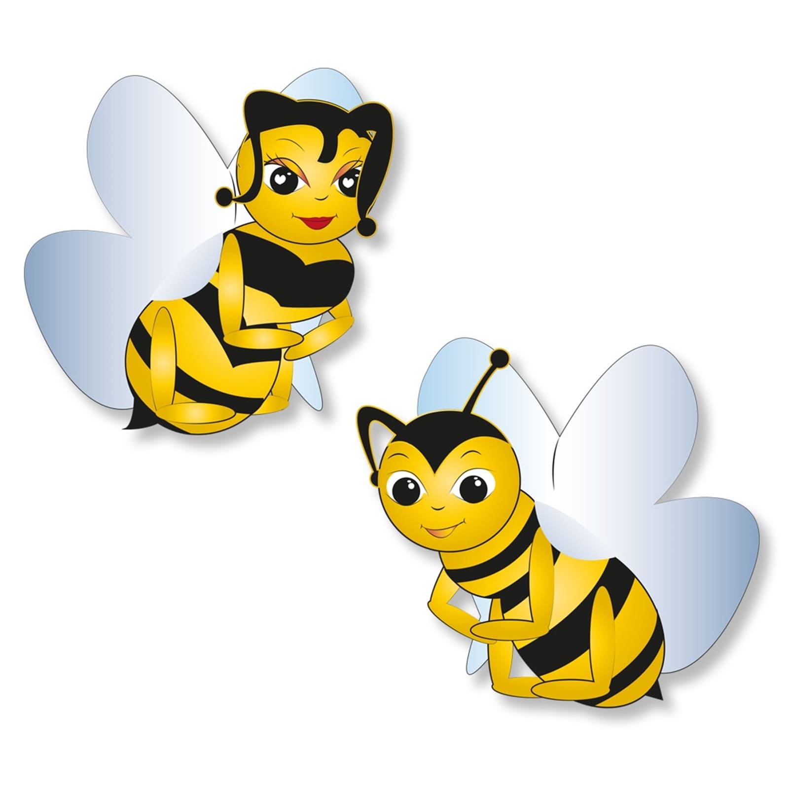 VALENTINES FOREST Magnetische Biene 2er Pack