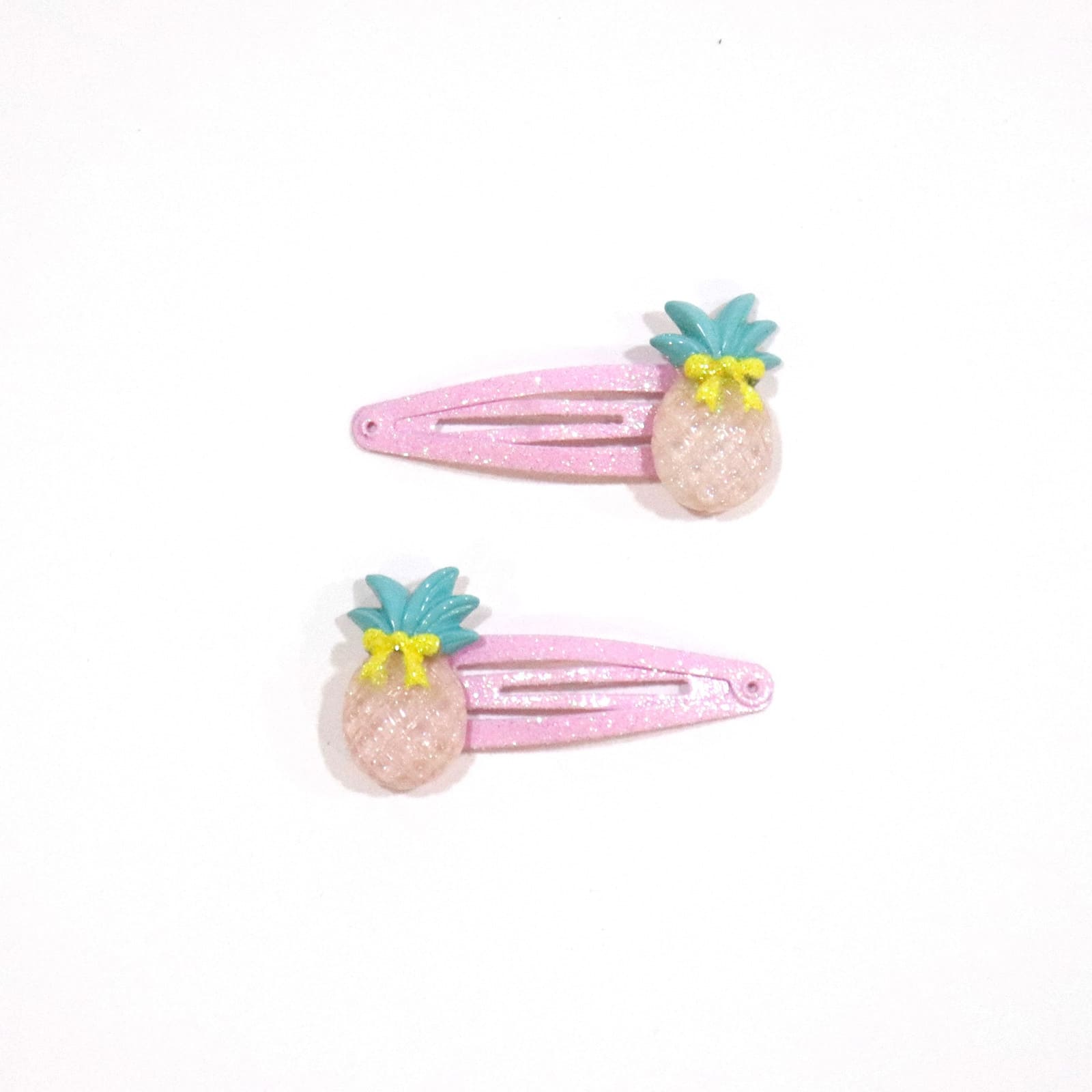 YUKO.B Barrettes cheveux 2 pcs. Ananas