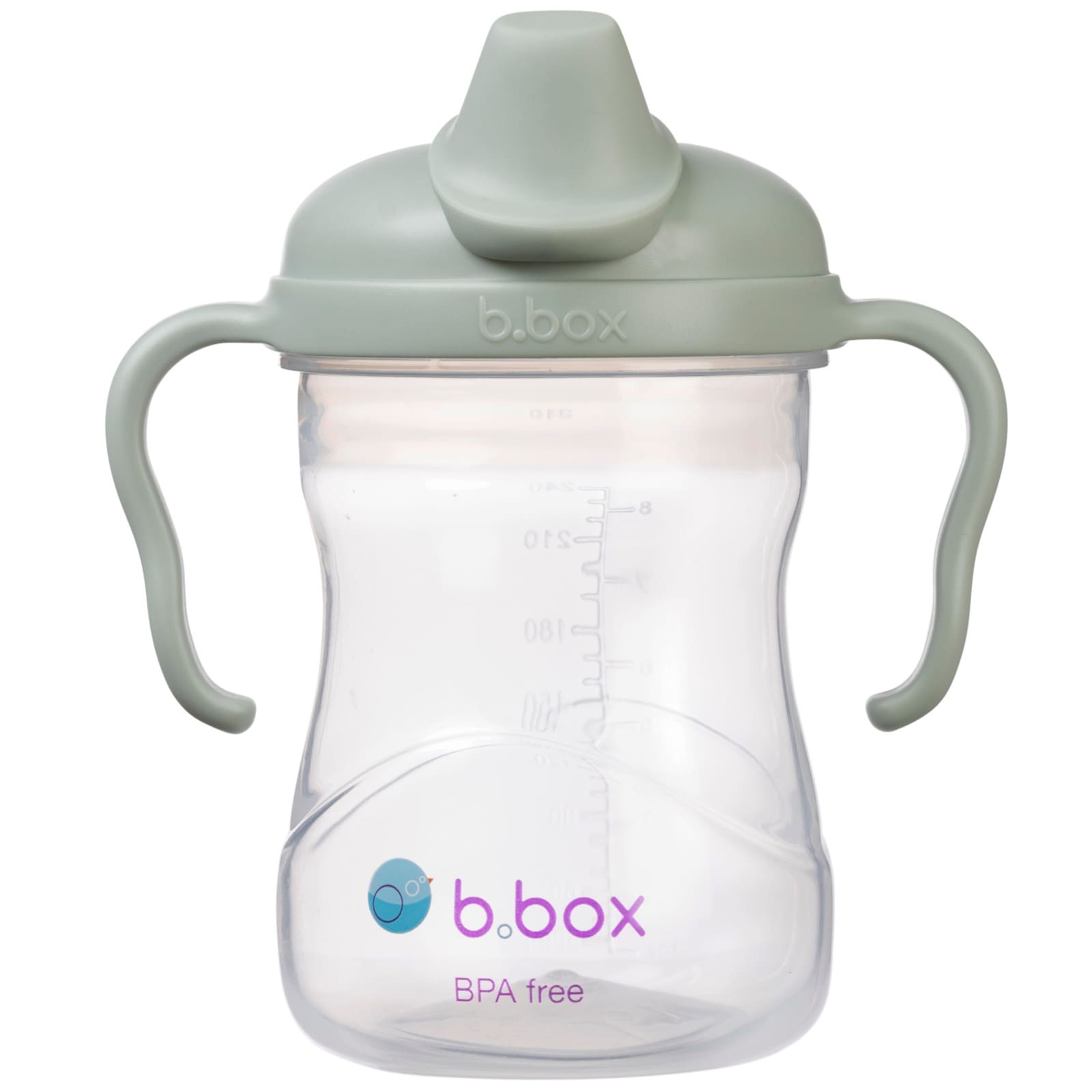 B.BOX Schnabeltasse Spout Cup 240ml Sage