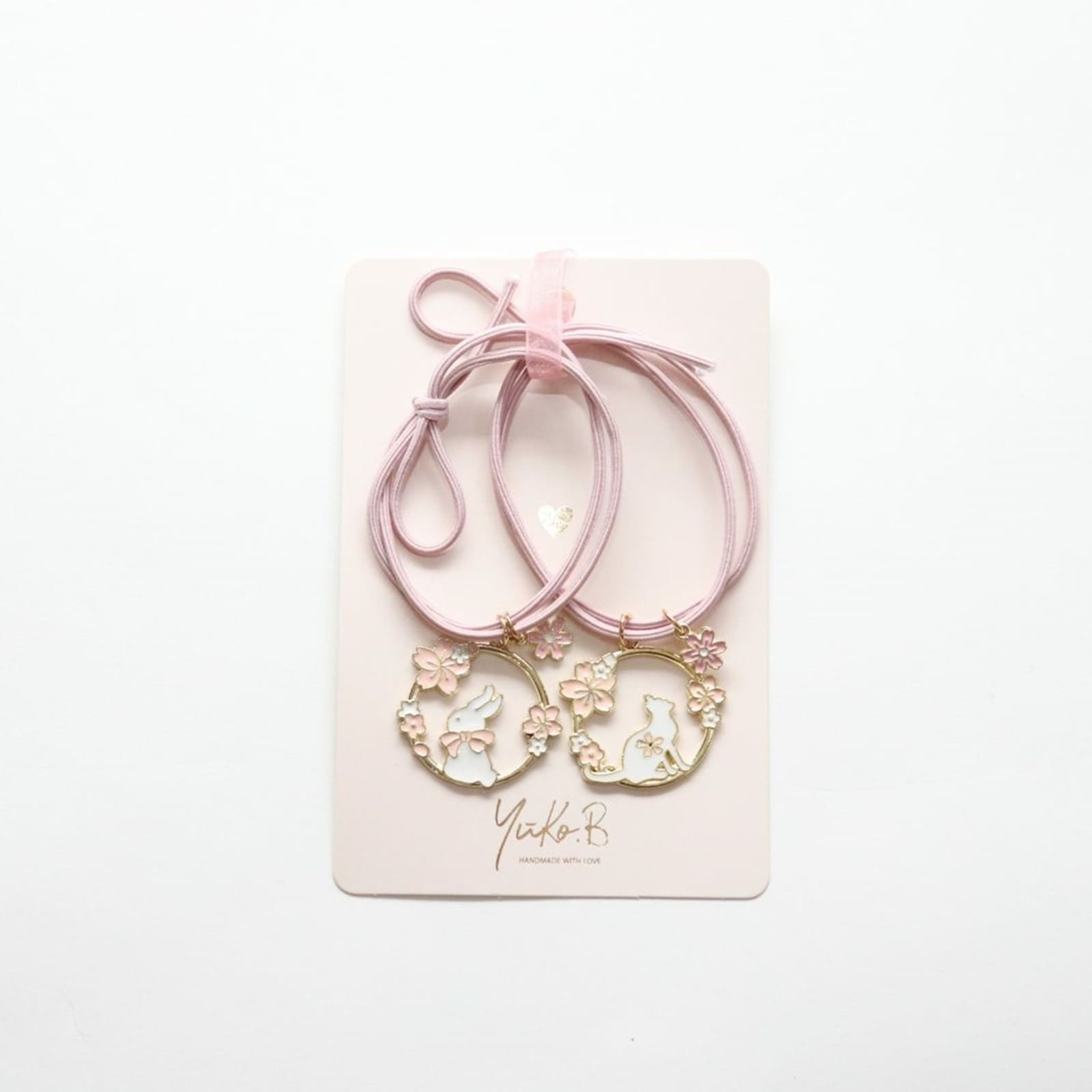 YUKO.B Haargummi 2er Pack Wonderful Life