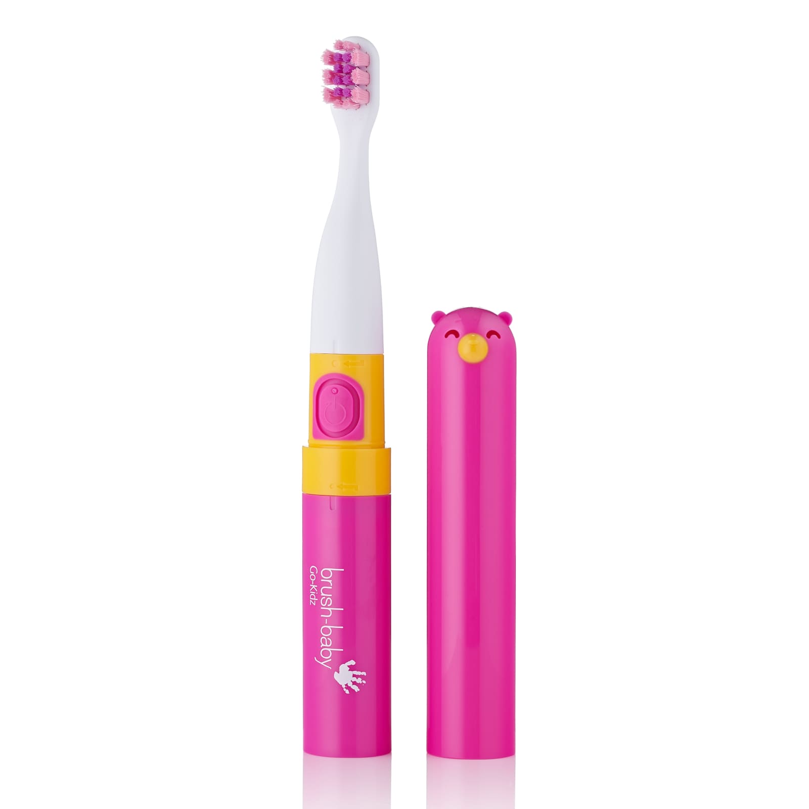 BRUSH-BABY Elektrische Zahnbürste Go-Kidz pink
