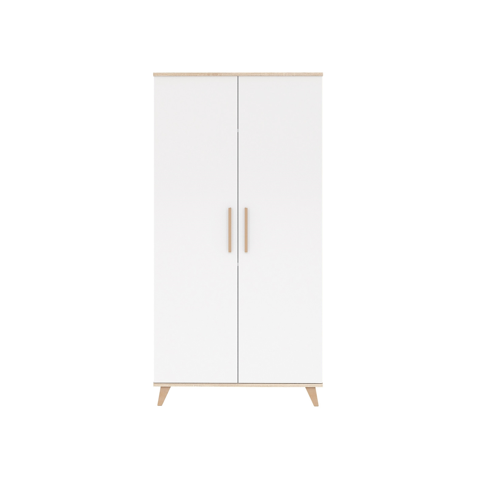 BISAL Schrank 2-türig Flip White-Oak