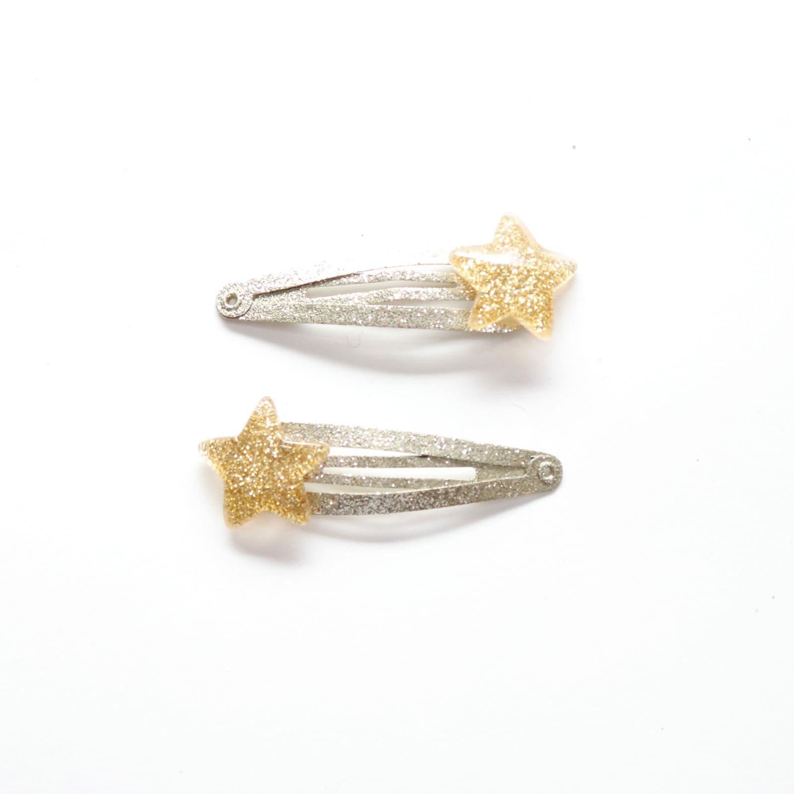 YUKO.B Haarspange 2er Pack Sterne gold