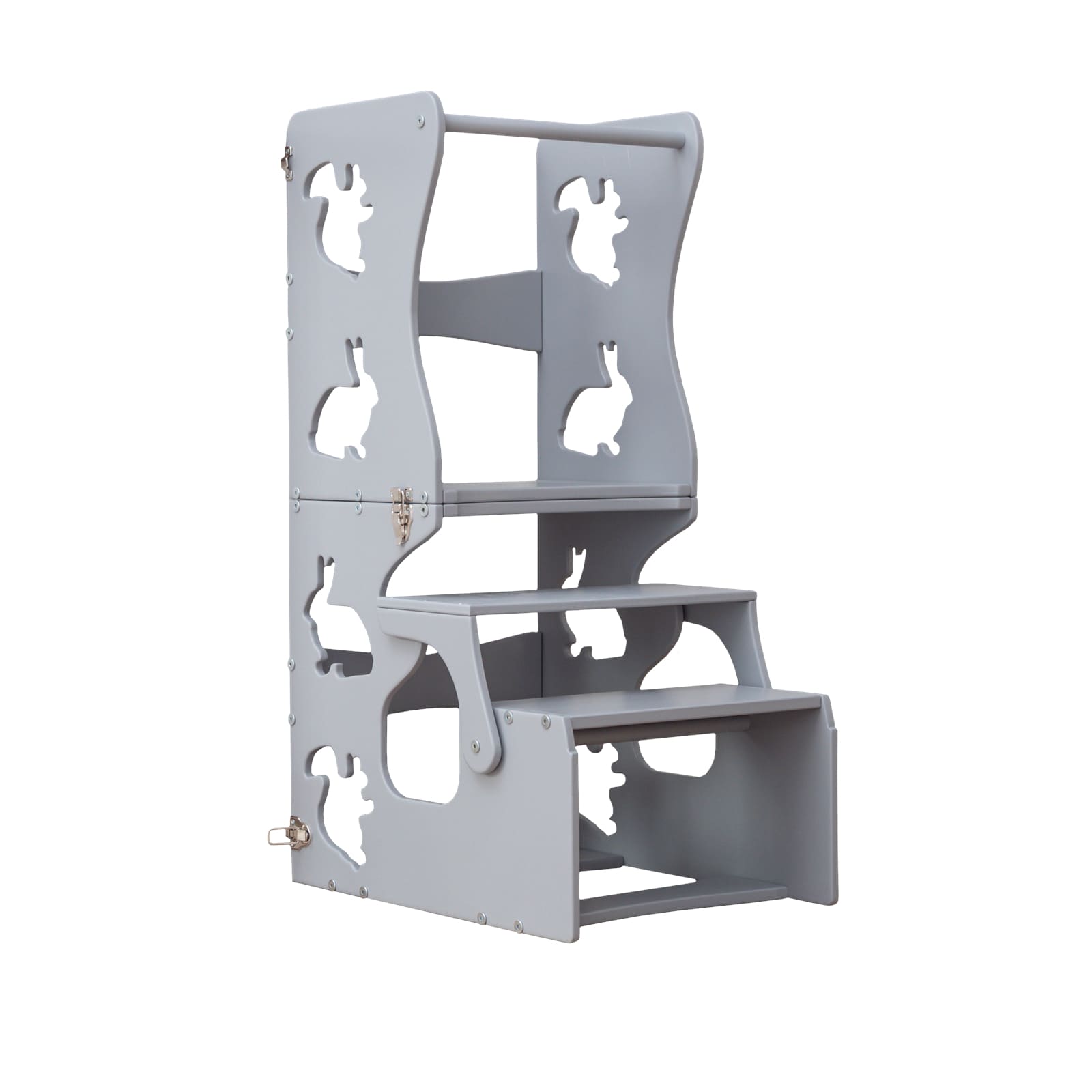 WOODANDHEARTS Tour d’apprentissage Animaux gris