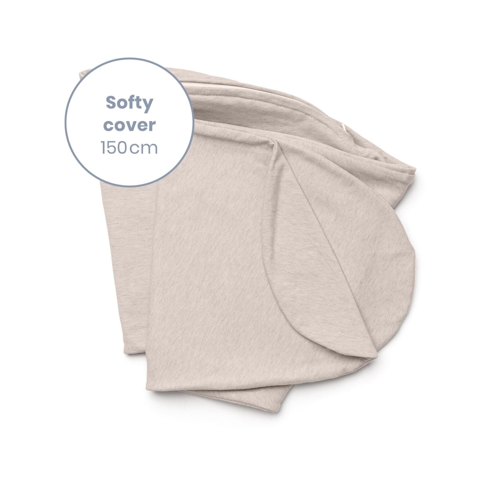 DOOMOO Kissenbezug Softy Chiné sand