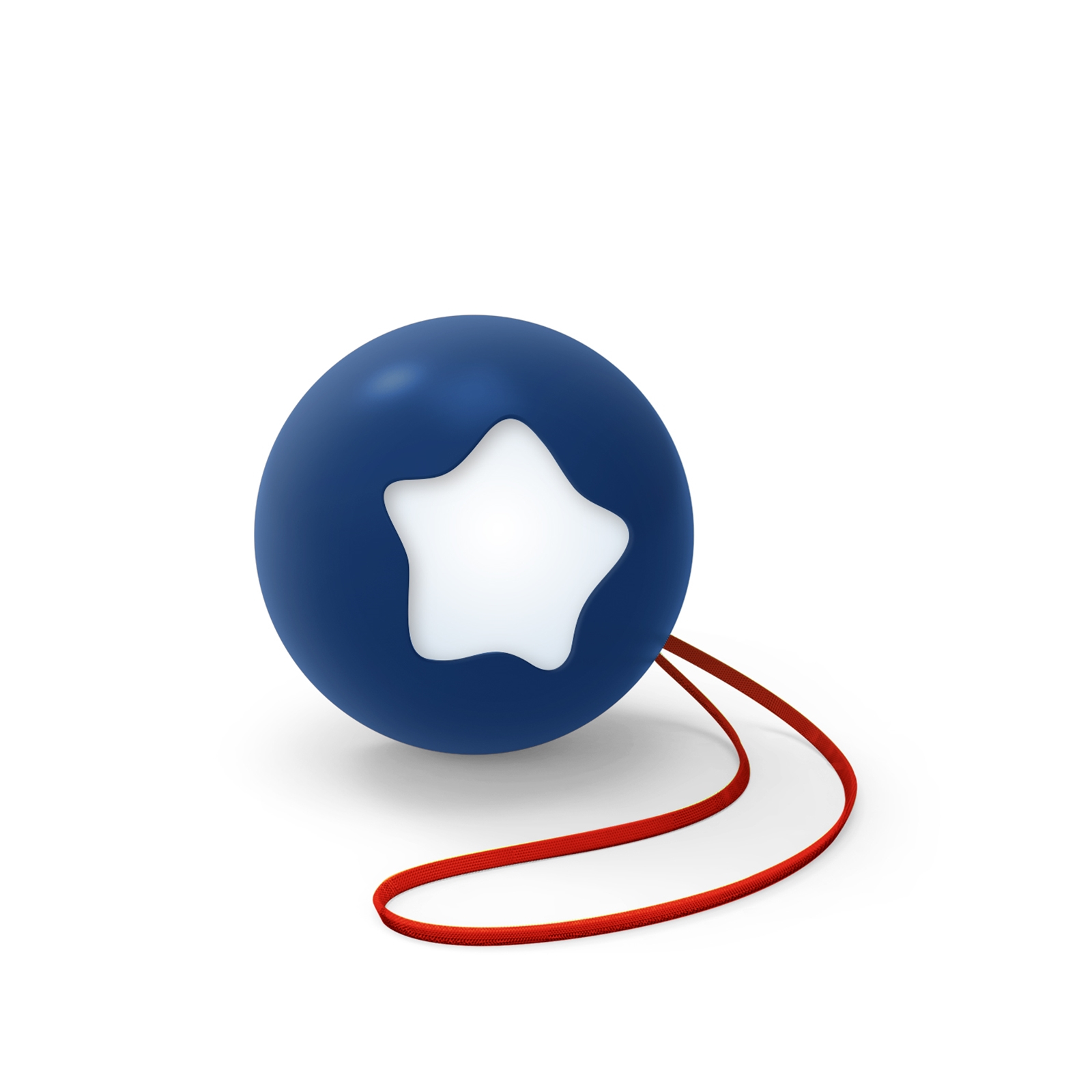 PABOBO Nachtlicht Little Moon blau