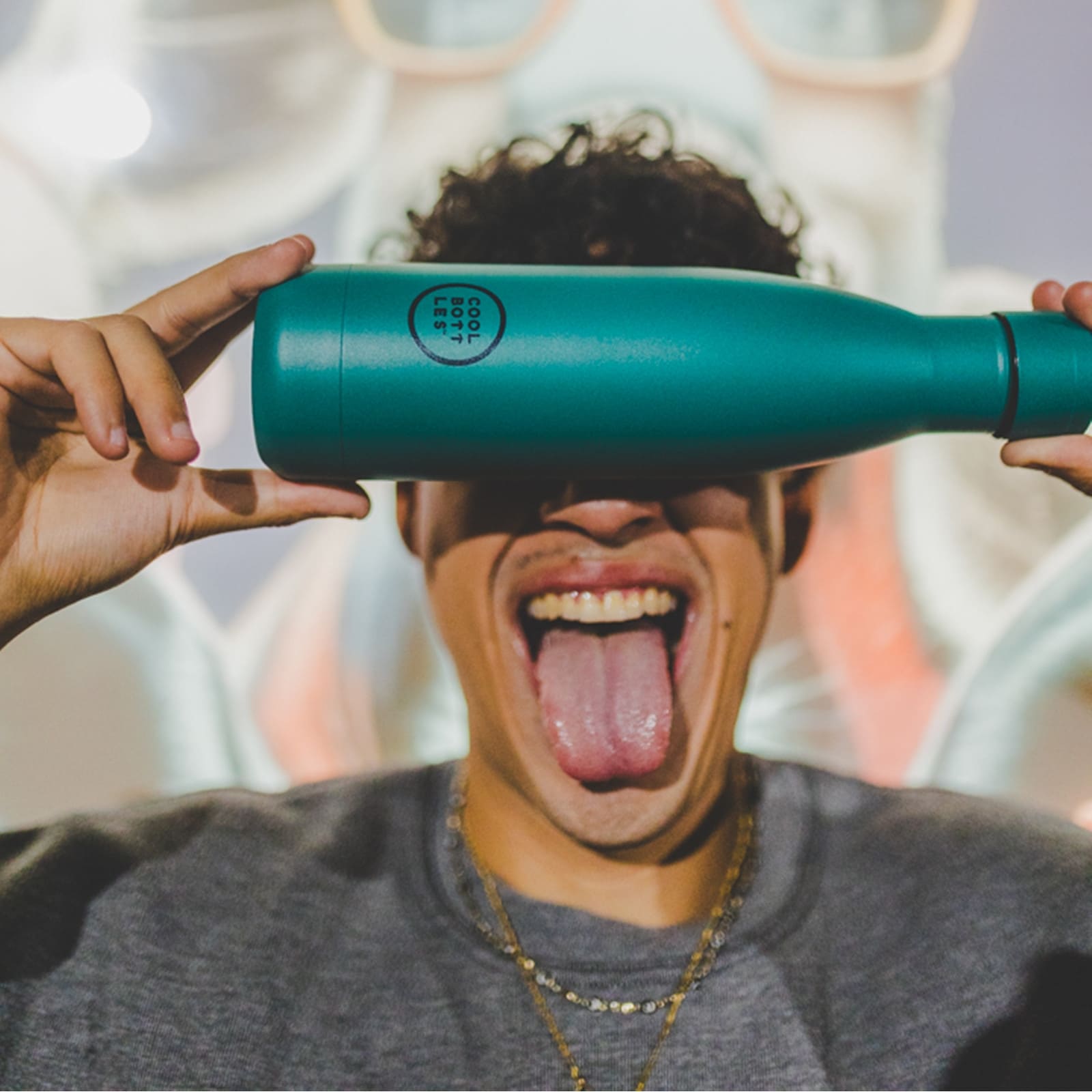 COOL BOTTLES Isolierflasche The Bottle Vivid Quetzal 500ml