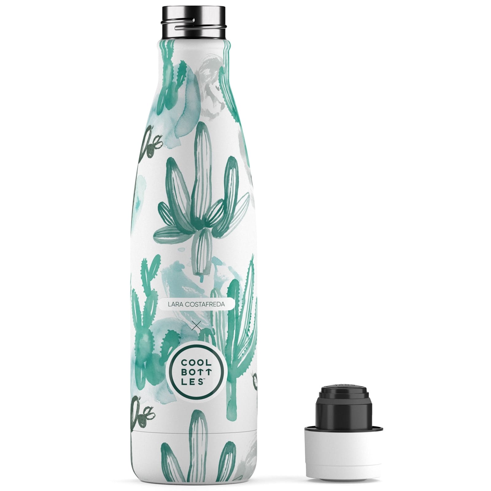COOL BOTTLES Isolierflasche The Bottle Watercolor Cactus 500ml