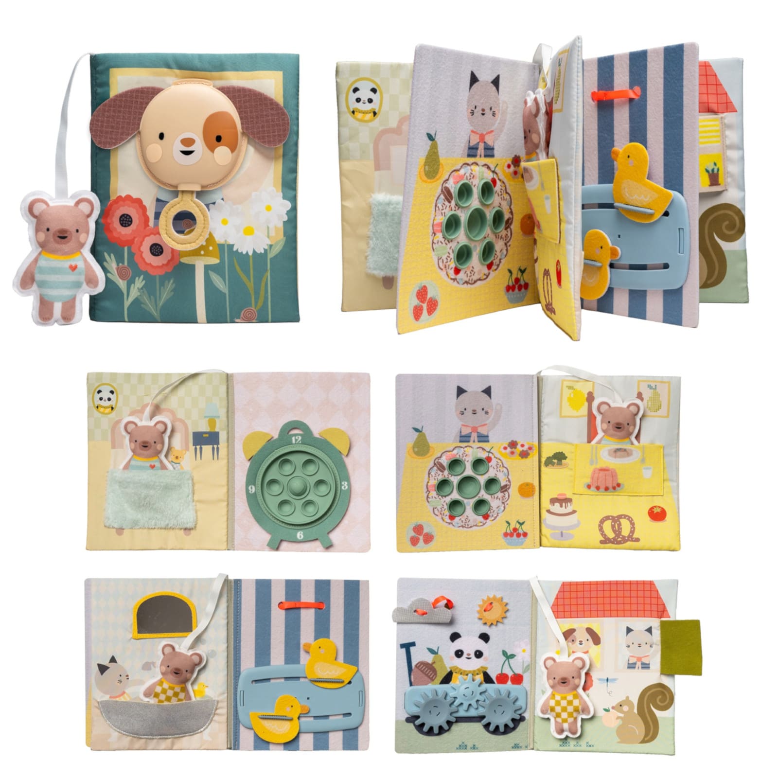 TAF-TOYS Babybuch My Home, 18M+