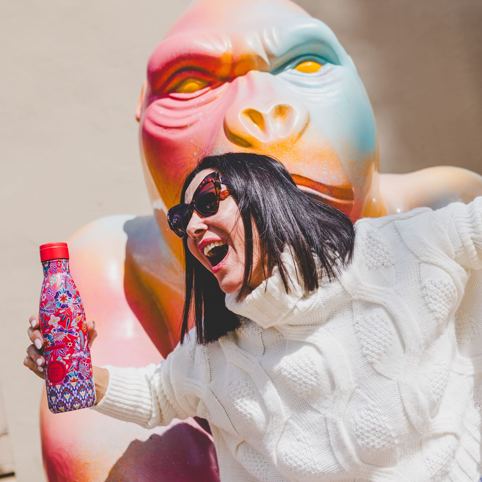 COOL BOTTLES Isolierflasche The Bottle Dragonfly Paradise 500ml