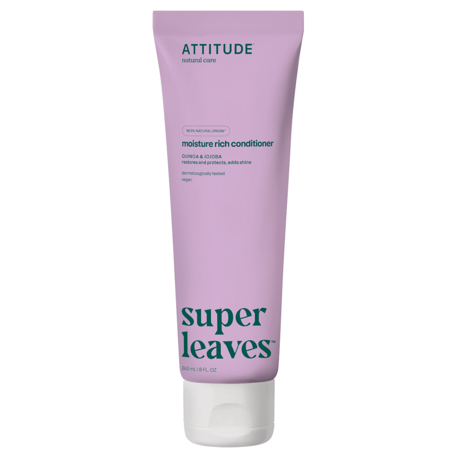 ATTITUDE Superleaves Natürliche Haarspülung - intensiv feuchtigkeitsspendend, 240 ml