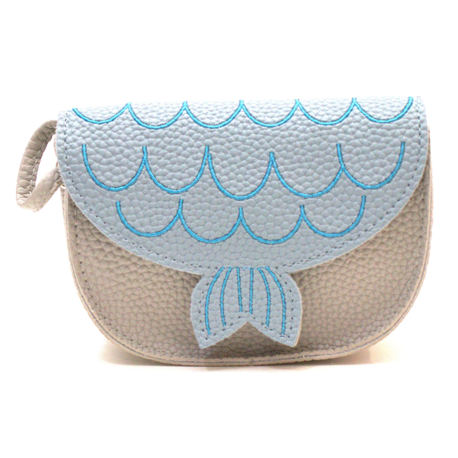 YUKO.B Umhängetasche Asnee die Meerjungfrau blau