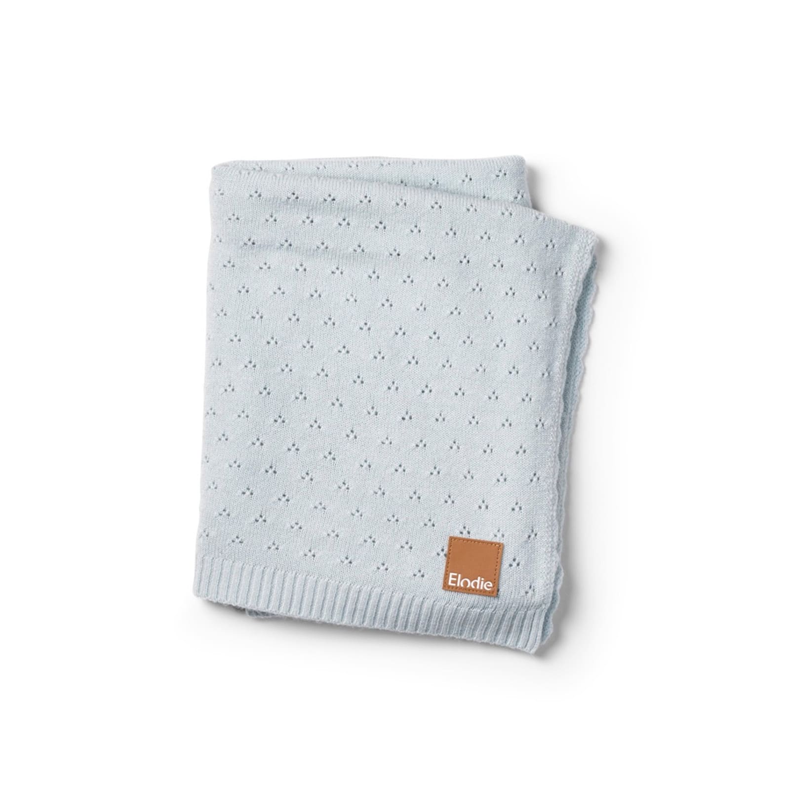 ELODIE Babydecke Pointelle Bermuda Blue