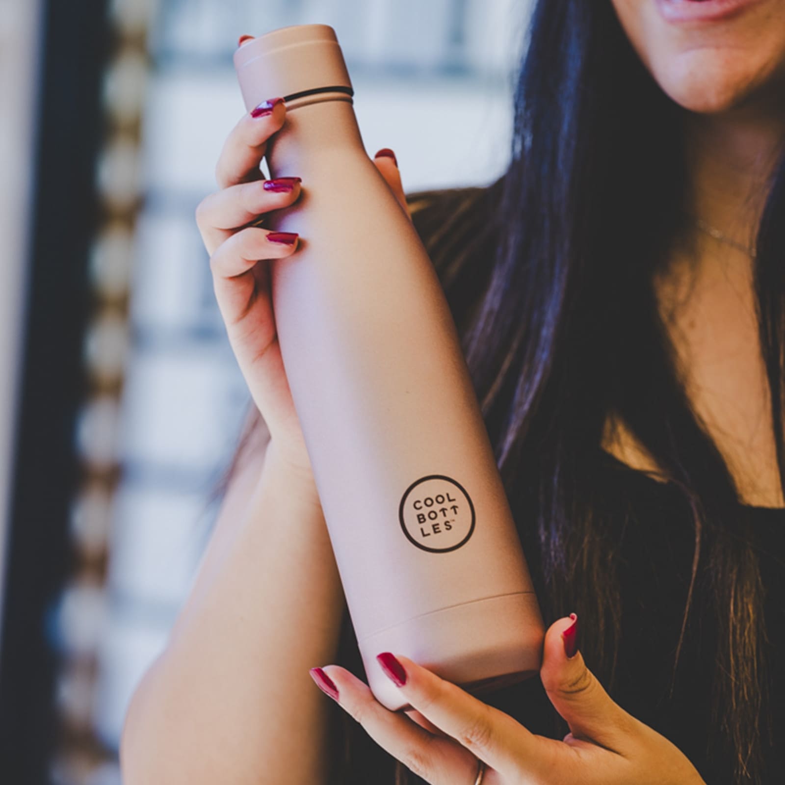 COOL BOTTLES Isolierflasche The Bottle Metallic Rose 500ml