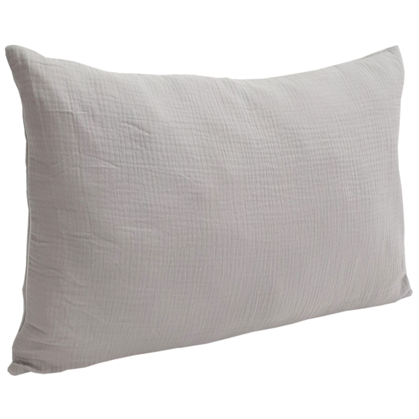 KULI-MULI Kissenbezug Baumwolle grau 40 x 60 cm