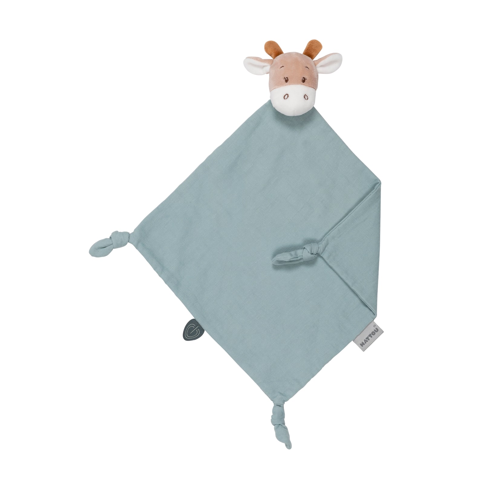 NATTOU Luna & Axel Muslin-Kuscheltuch Giraffe Luna
