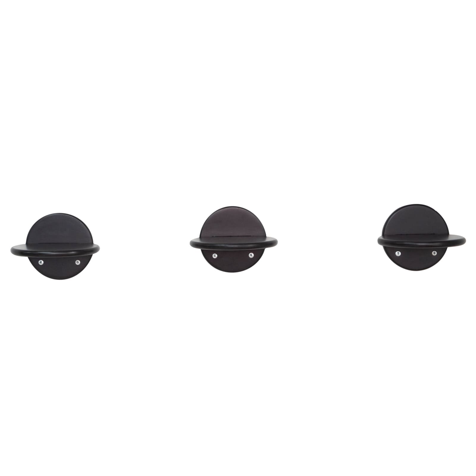 WOWHELPERCO 3 runde Stufen schwarz