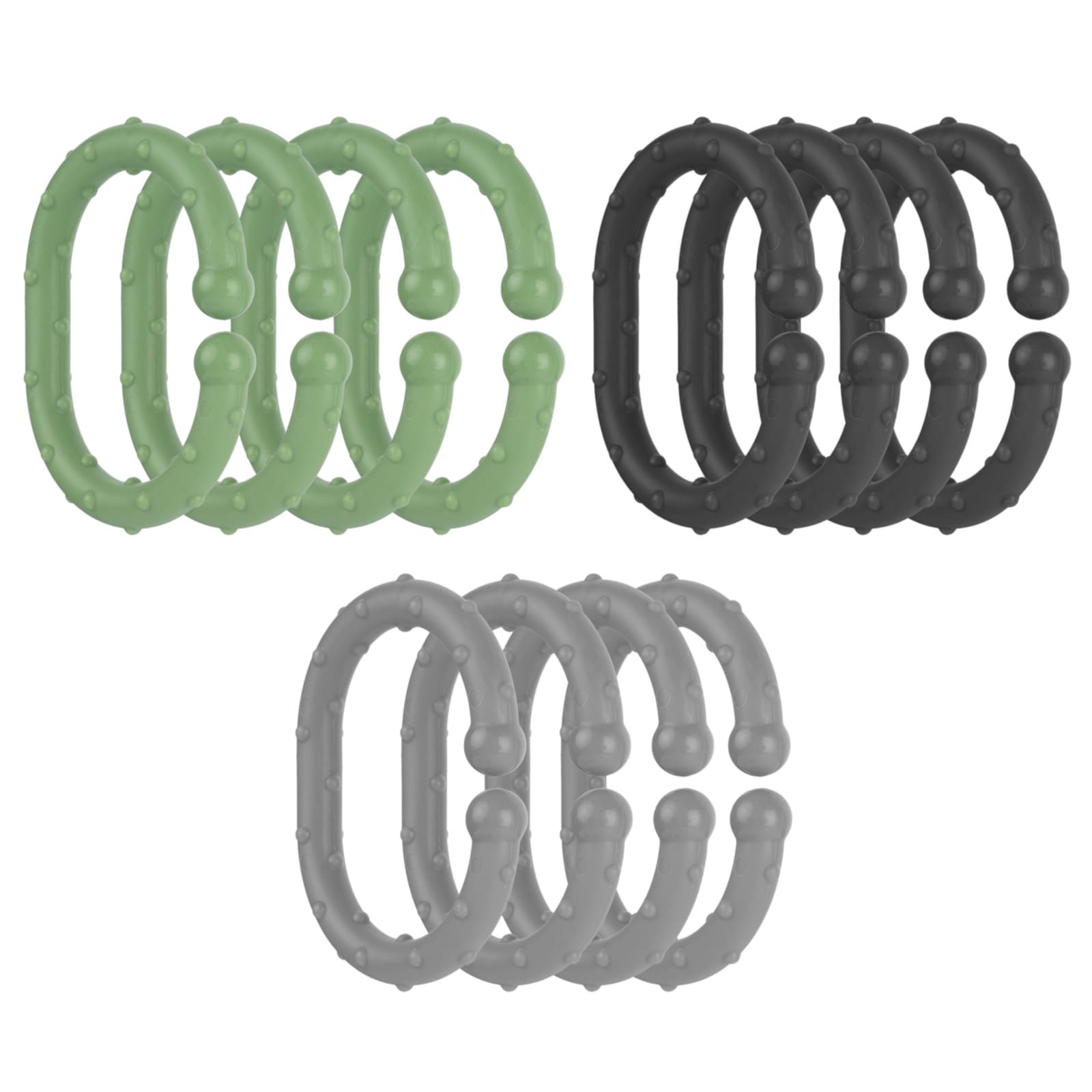 REER Clip&Go Befestigungsringe 12er Pack