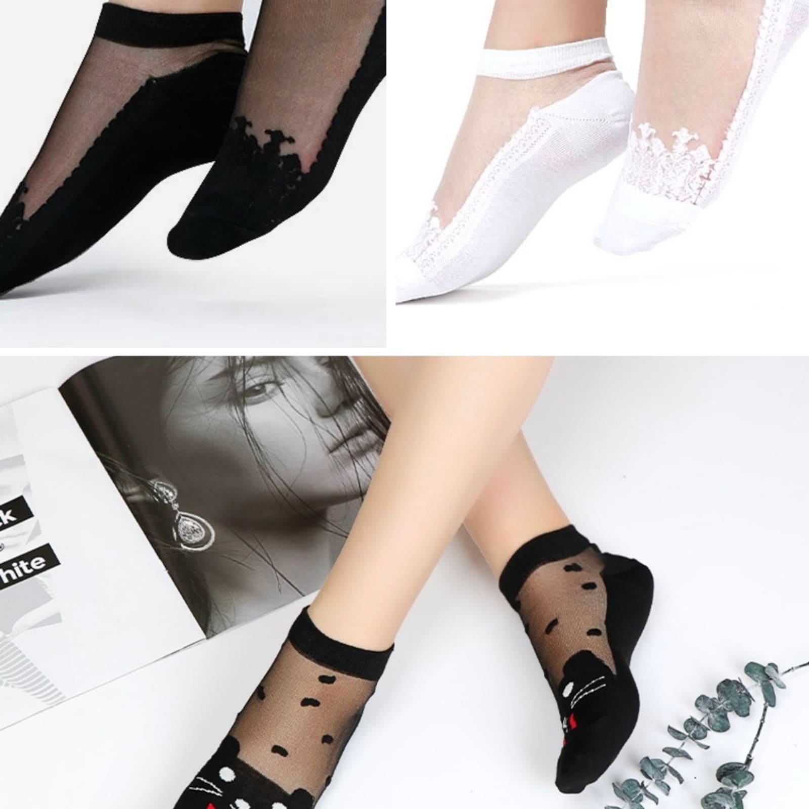 YUKO.B Geschenkbox mit 3 Paar Socken Lovers