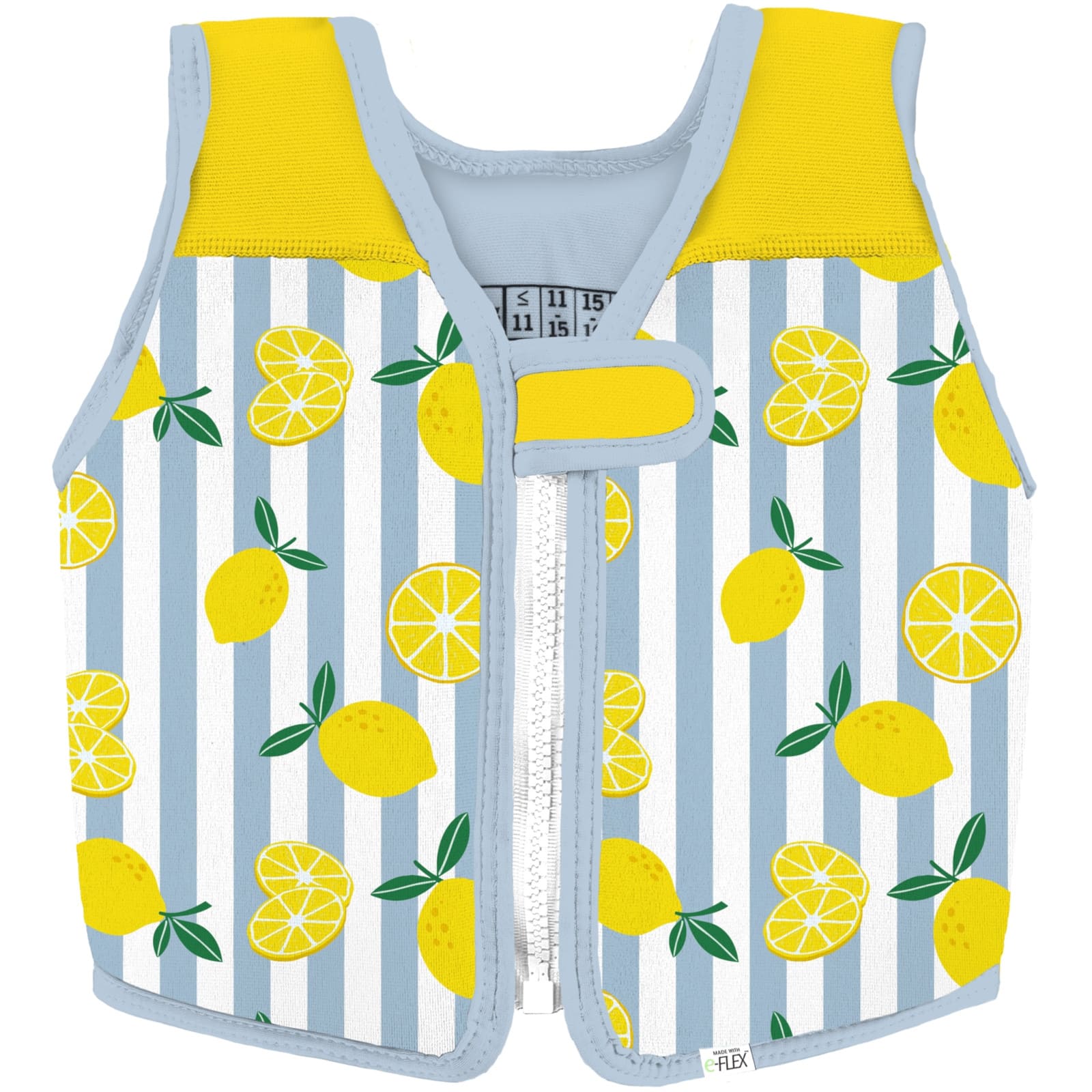 KONFIDENCE Schwimmweste e-Flex Sicilian Lemons 12-36 Monate