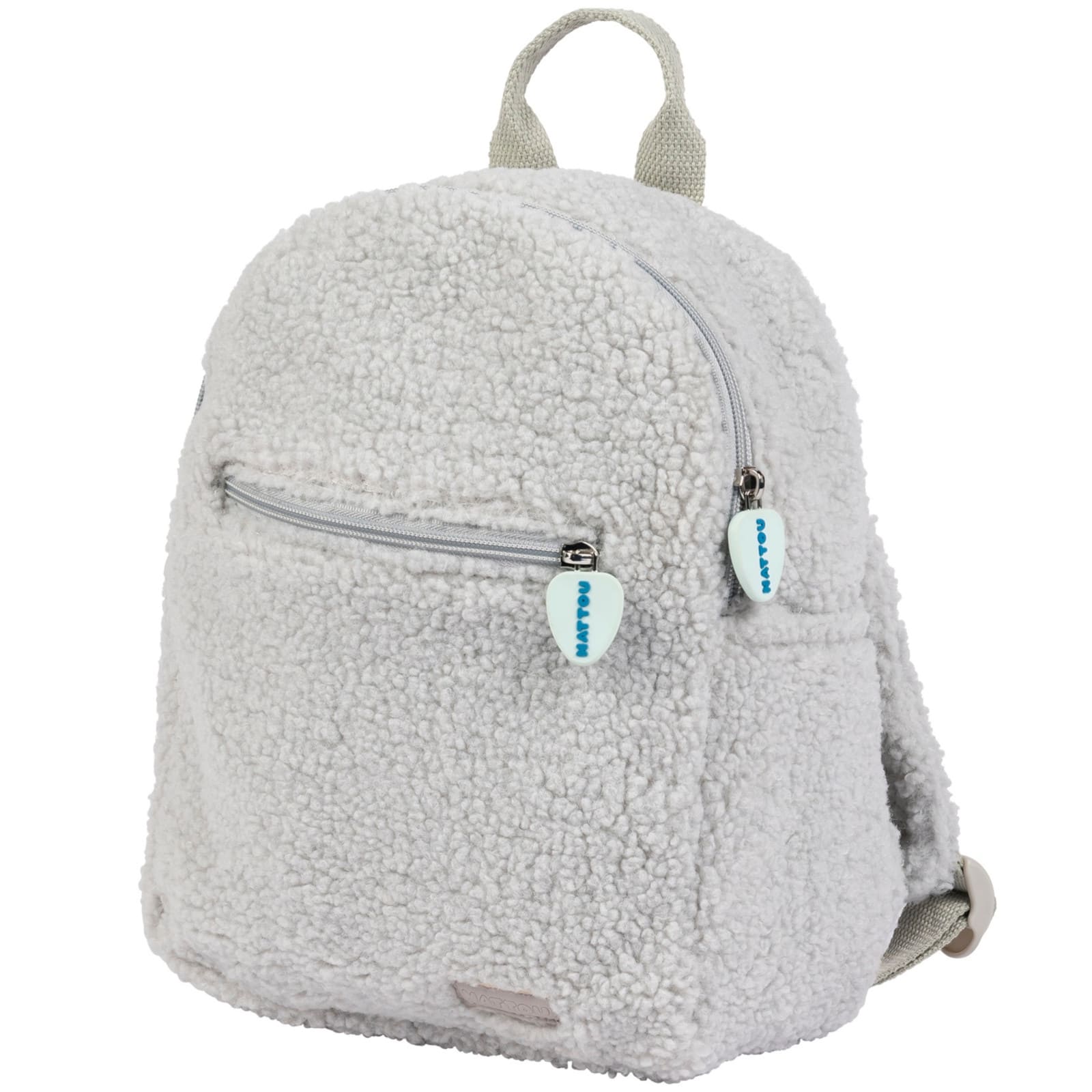 NATTOU Teddy Rucksack grau