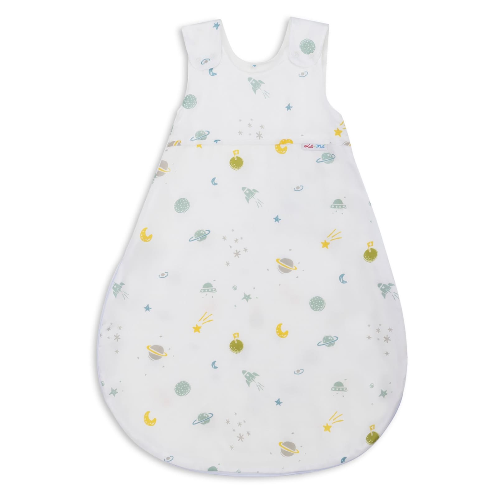 KULI-MULI Sommerschlafsack Lyocell 110 cm Space Allover
