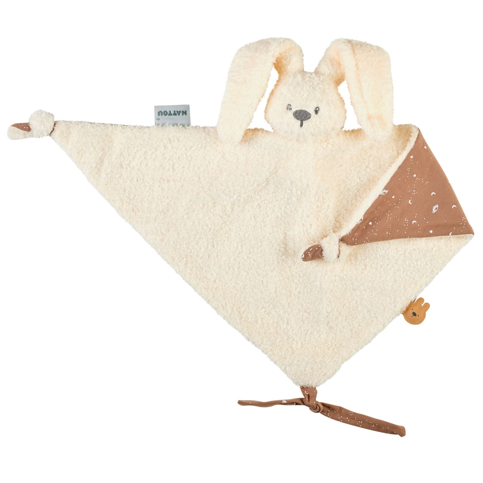 NATTOU Lapidou Kuscheltuch gross vanilla