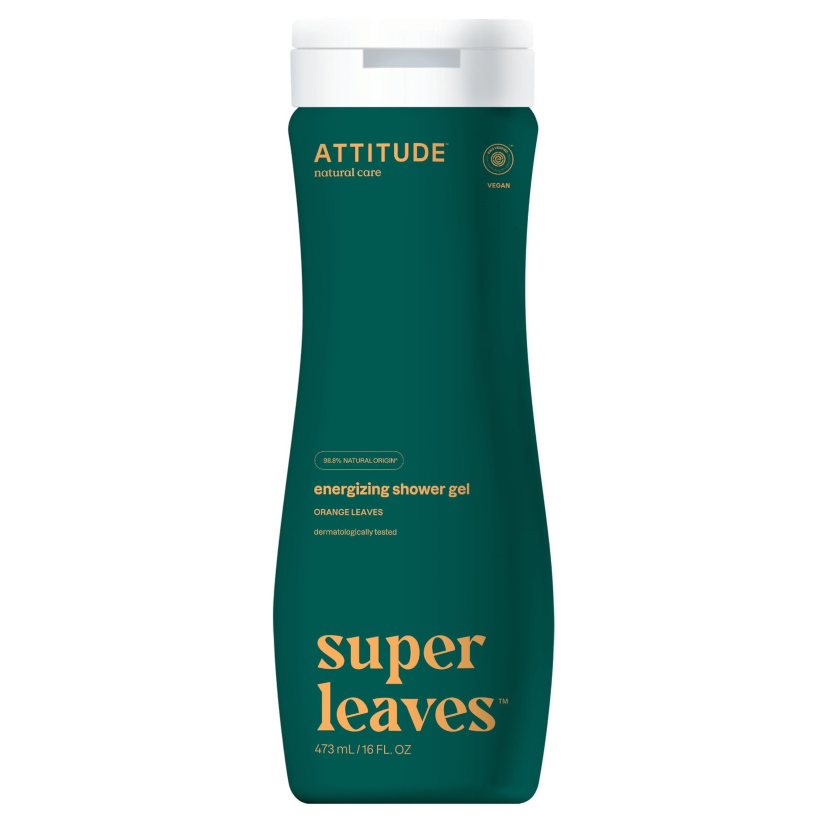 ATTITUDE Superleaves Gel douche - énergisant, 473 ml
