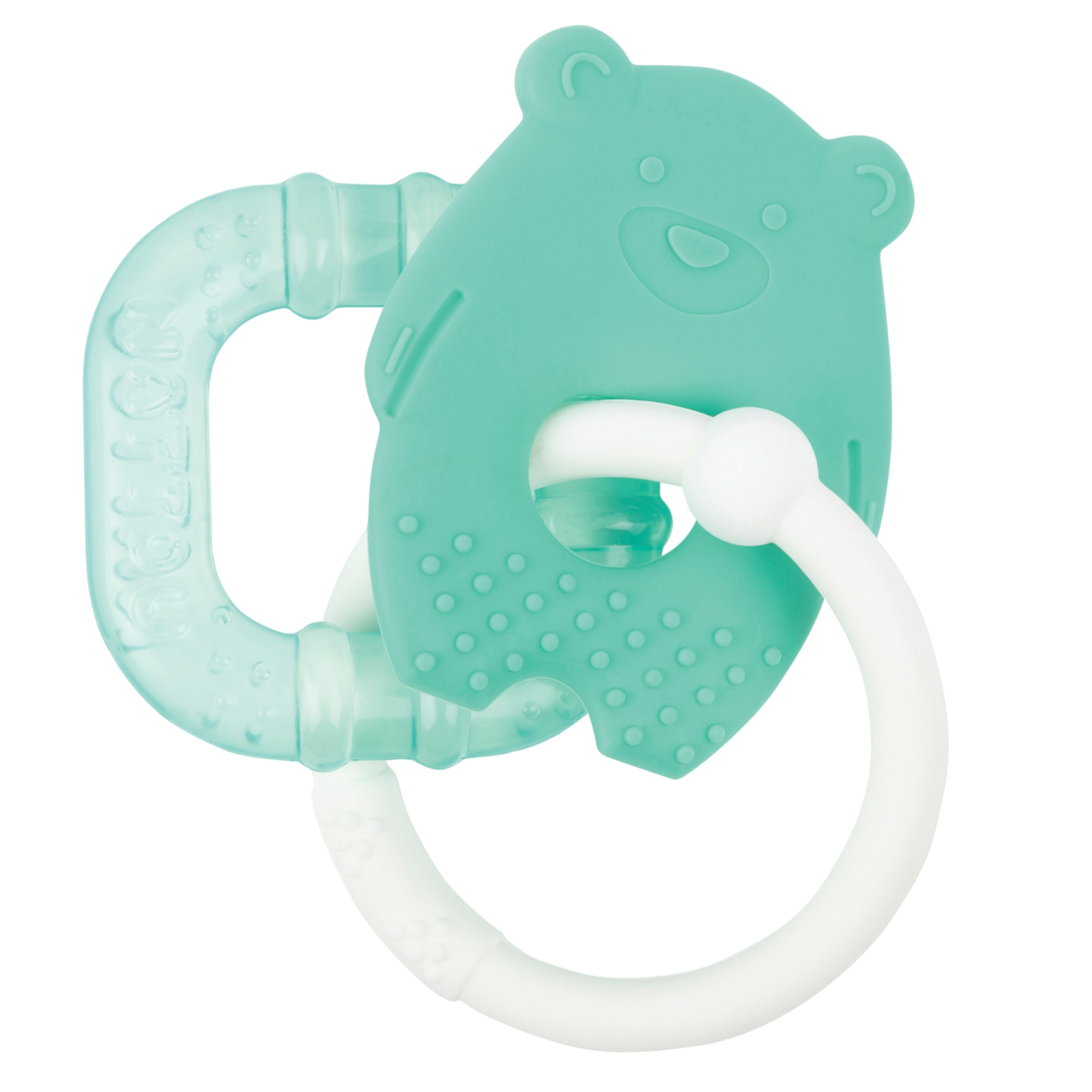 NATTOU SILIKON Kühlender Beissring mint