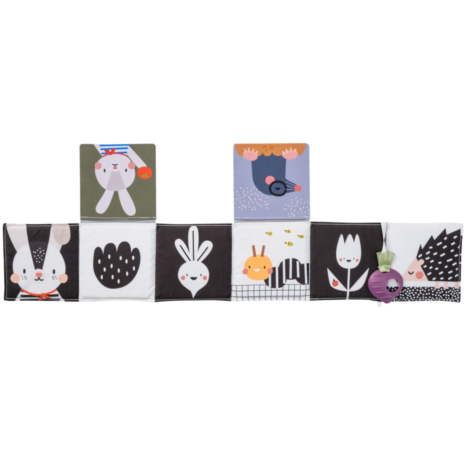 TAF-TOYS Babybuch Urban Garden, 0M+