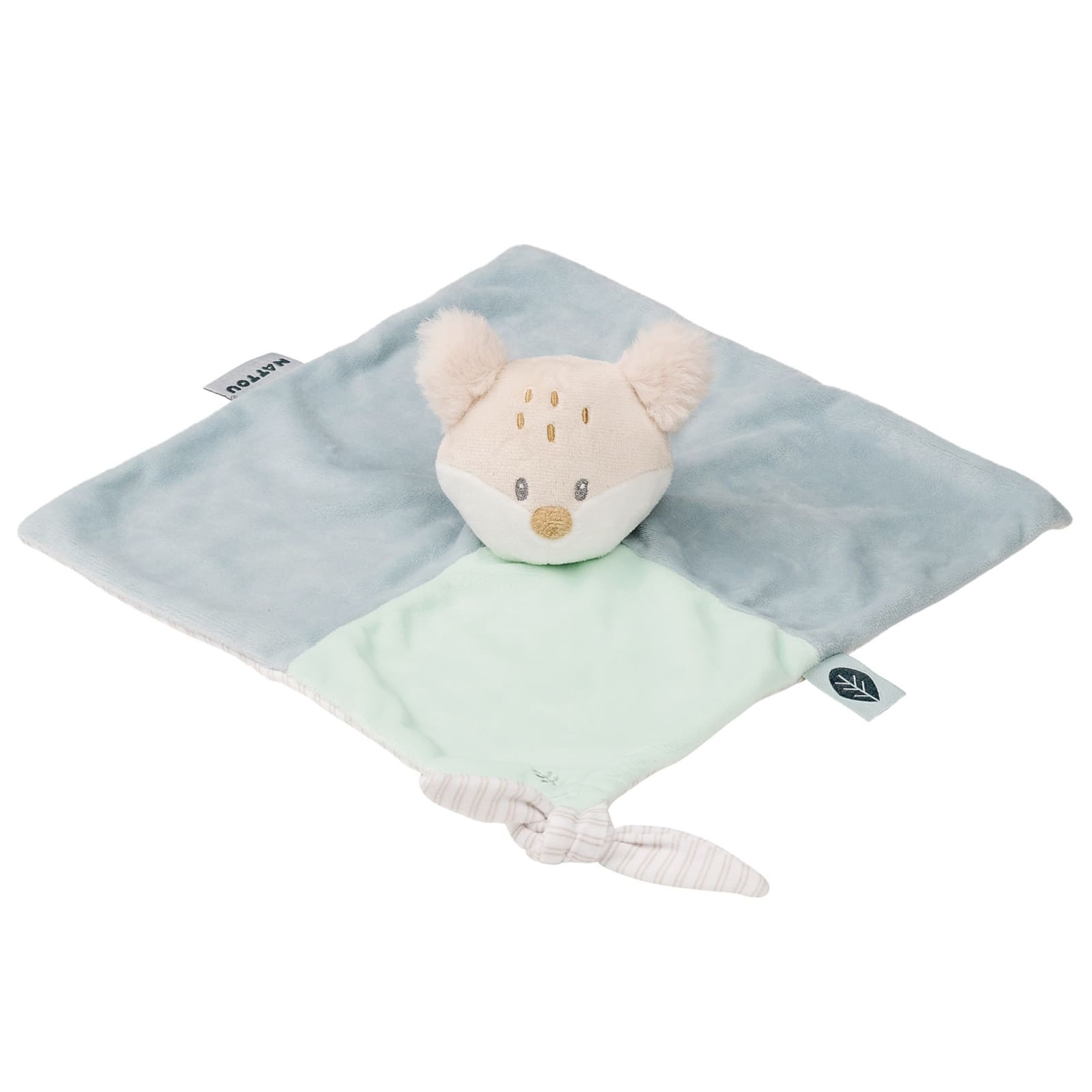 NATTOU Flo, Ernest & Oli Kuscheltuch Flo der Fuchs