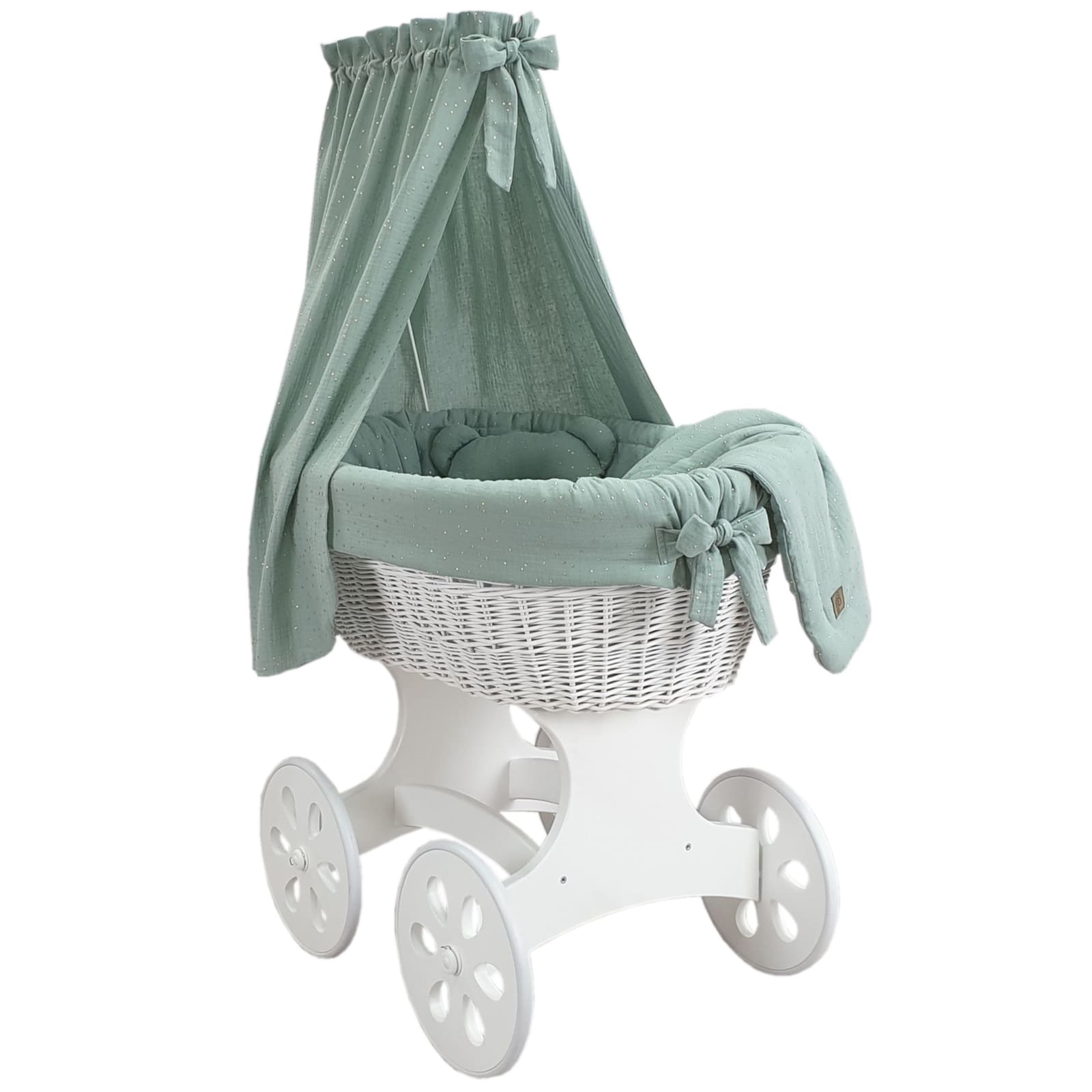 BISAL Bollerwagen weiss-khaki