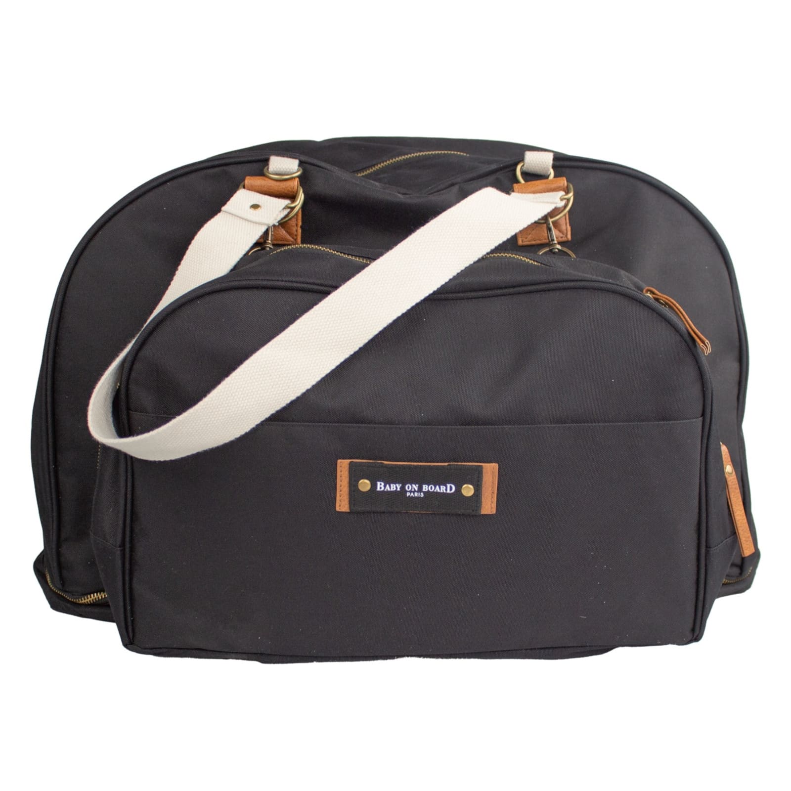 BABY ON BOARD Wickeltasche Juliette schwarz