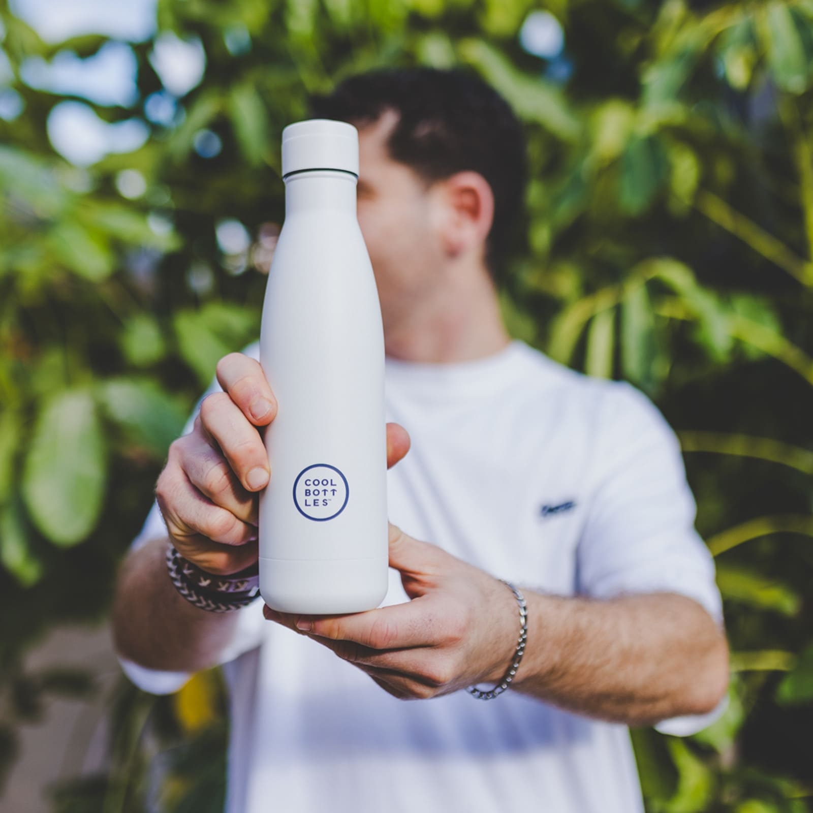 COOL BOTTLES Isolierflasche The Bottle Mono White 750ml