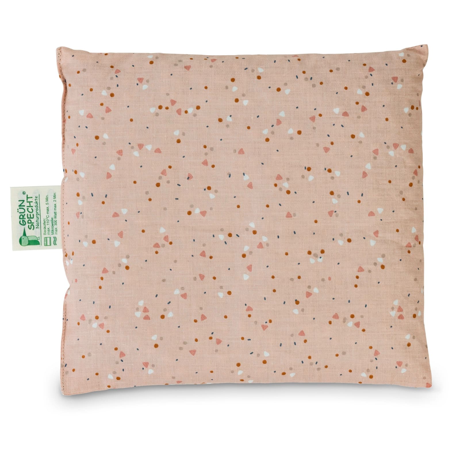 GRÜNSPECHT Coussin aux noyaux de cerise Cameo rose