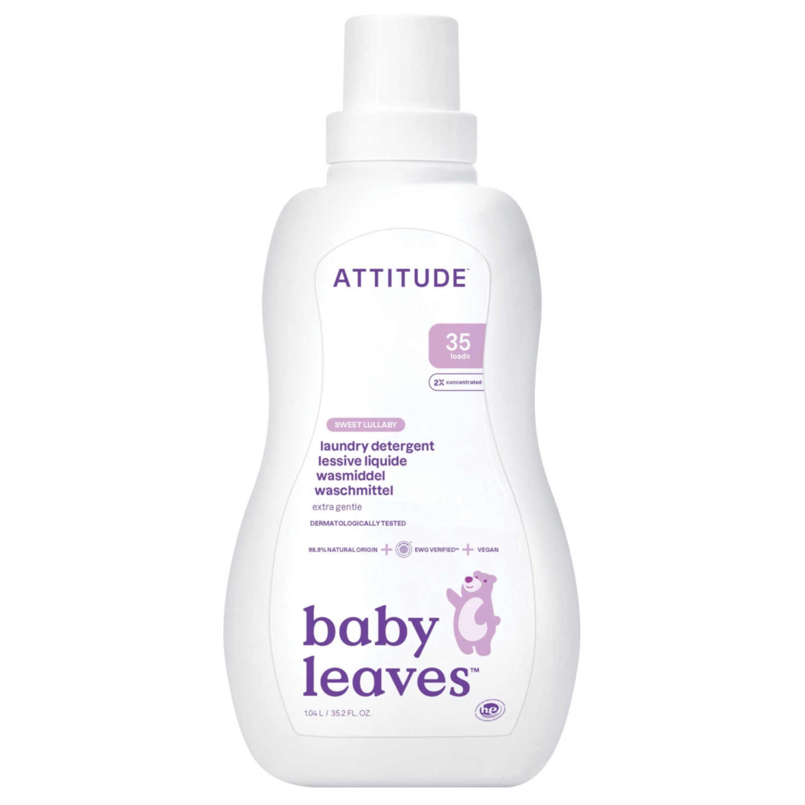 ATTITUDE Little Ones Flüssigwaschmittel Sweet Lullaby 1.05L