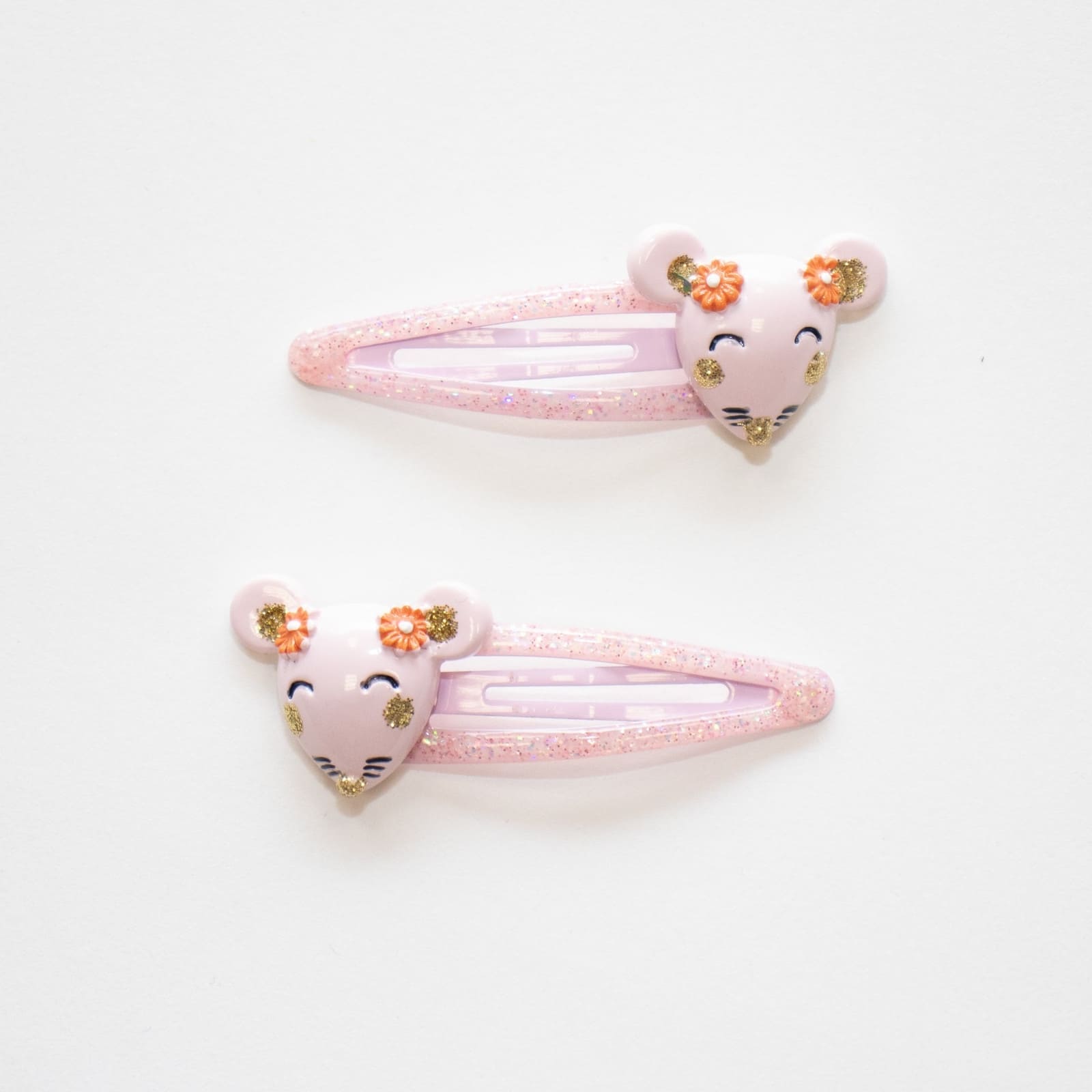 YUKO.B Haarspange 2er Pack Maus