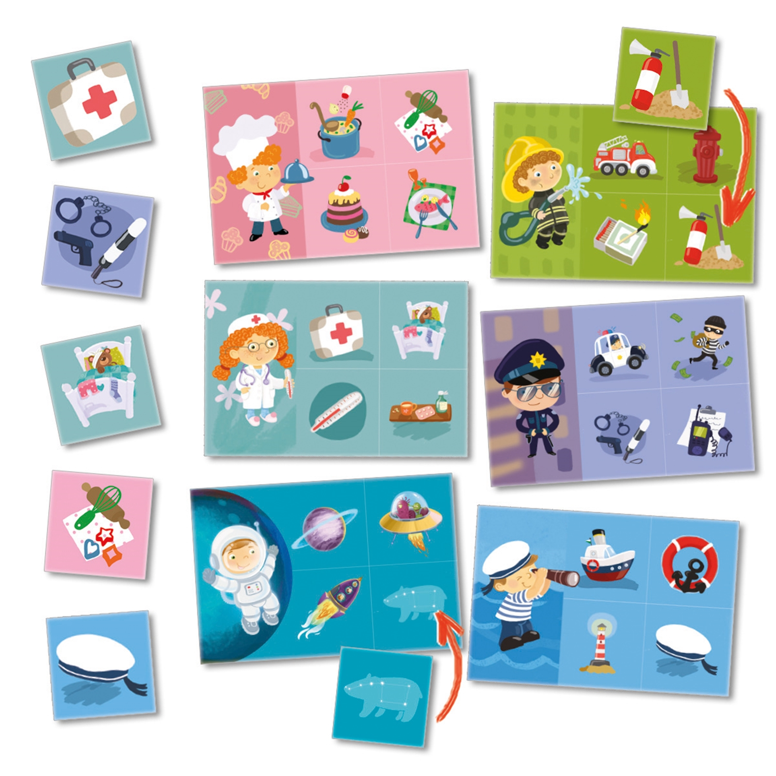 DODO Lottospiel Berufe, 36M+