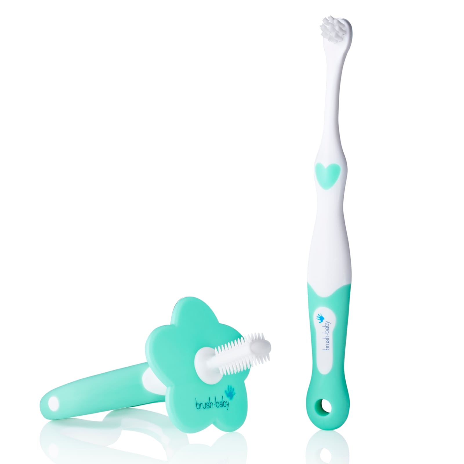 BRUSH-BABY Zahnbürste und Zahnungshilfe für Babys