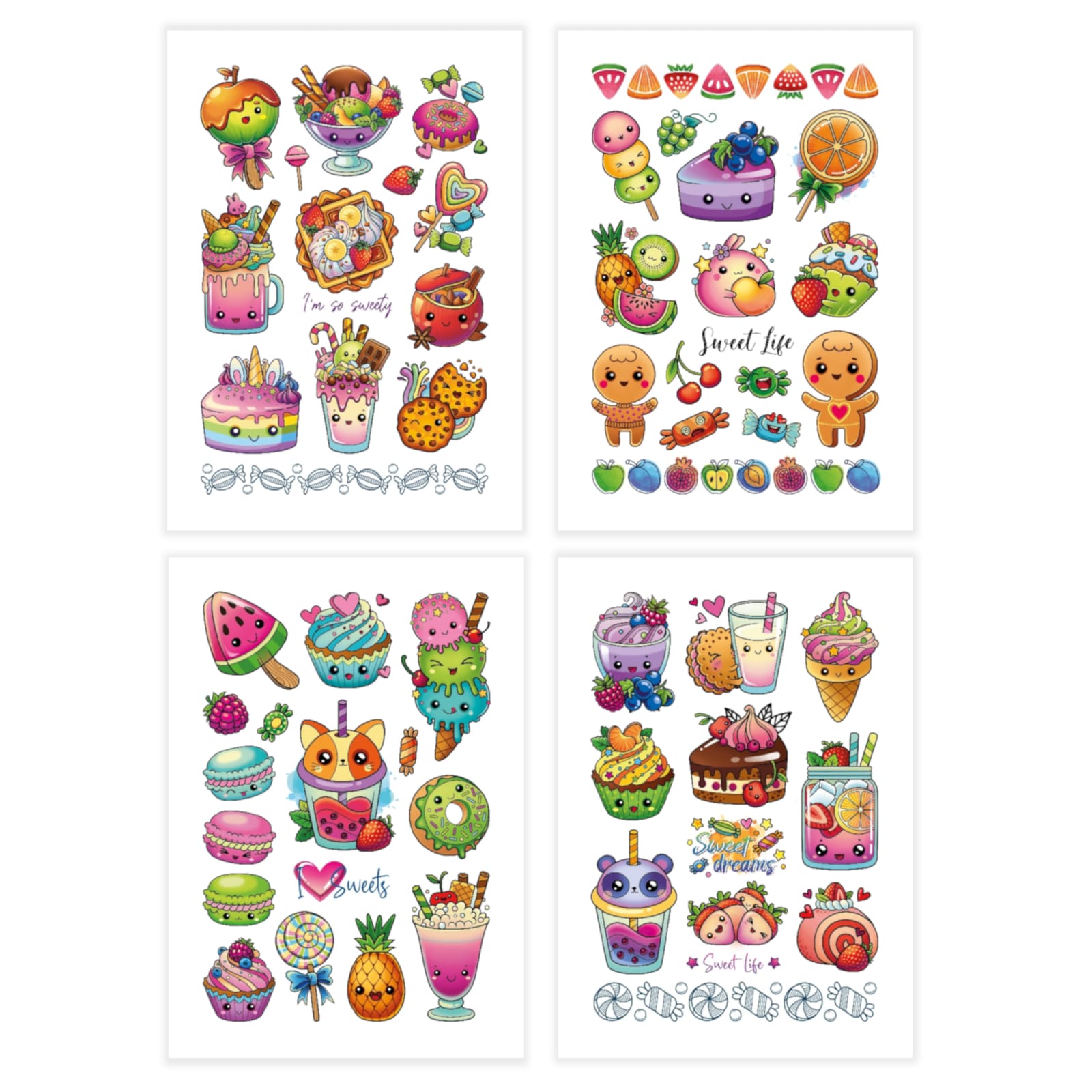 DODO Kindertattoos Sweet Dreams 40 Tattoos, 36M+