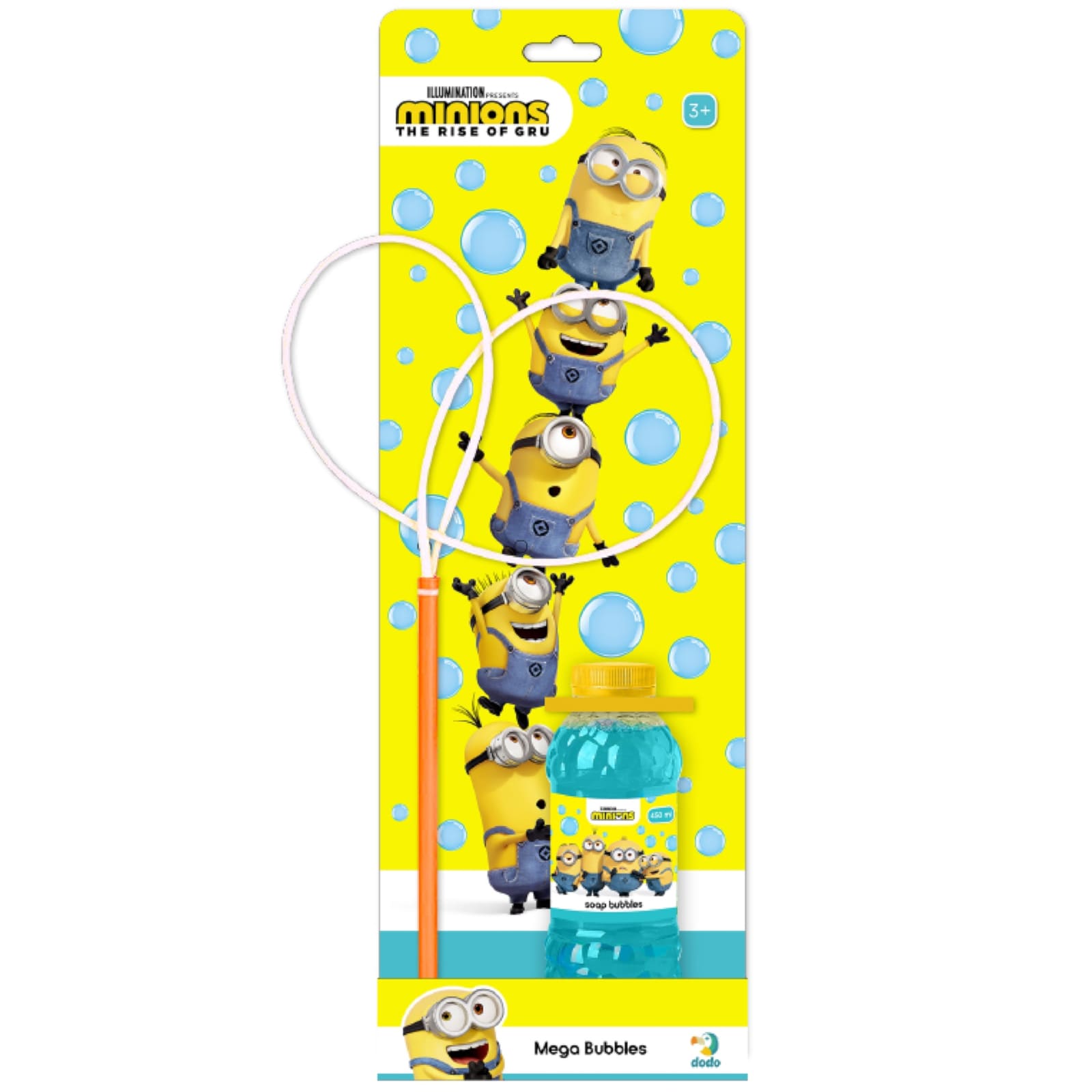 DODO Grosse Seifenblasen Minions 450ml
