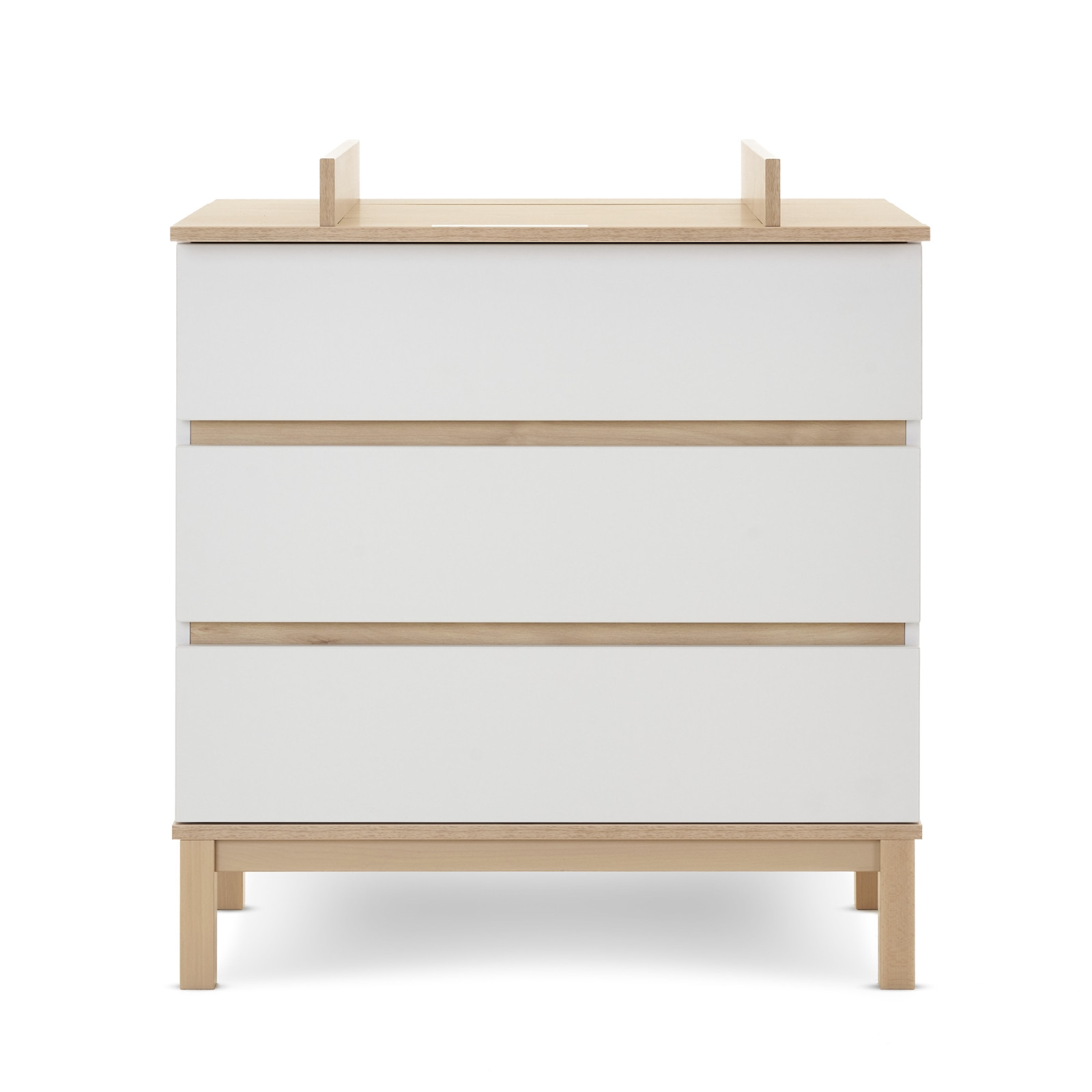 BISAL Kommode mit Wickelansatz Astrid White & Oak