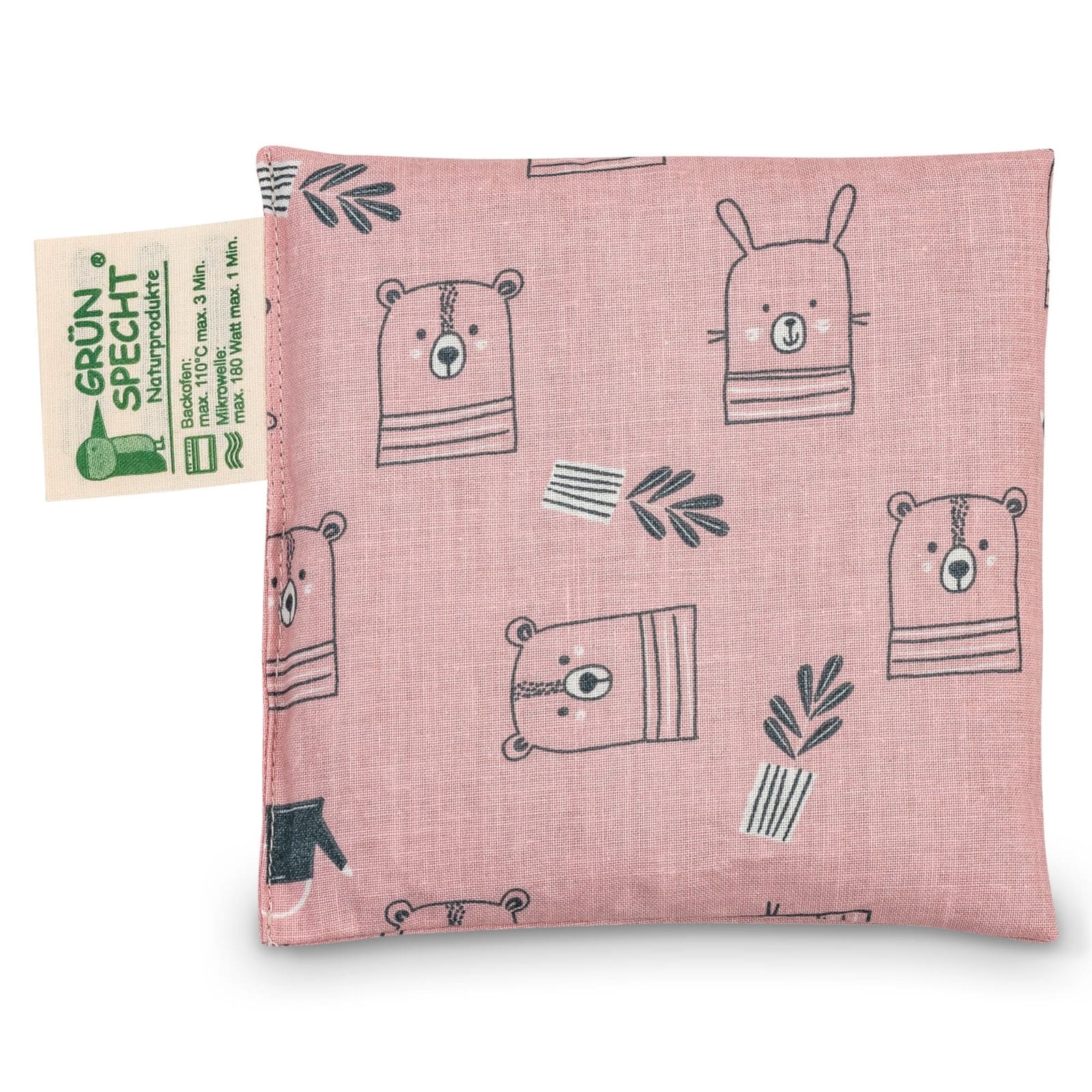GRÜNSPECHT Traubenkernkissen Blossom pink