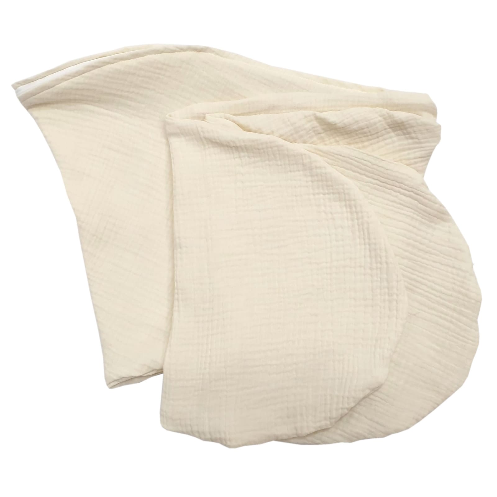 KULI-MULI Kissenbezug Flexi Baumwolle ecru