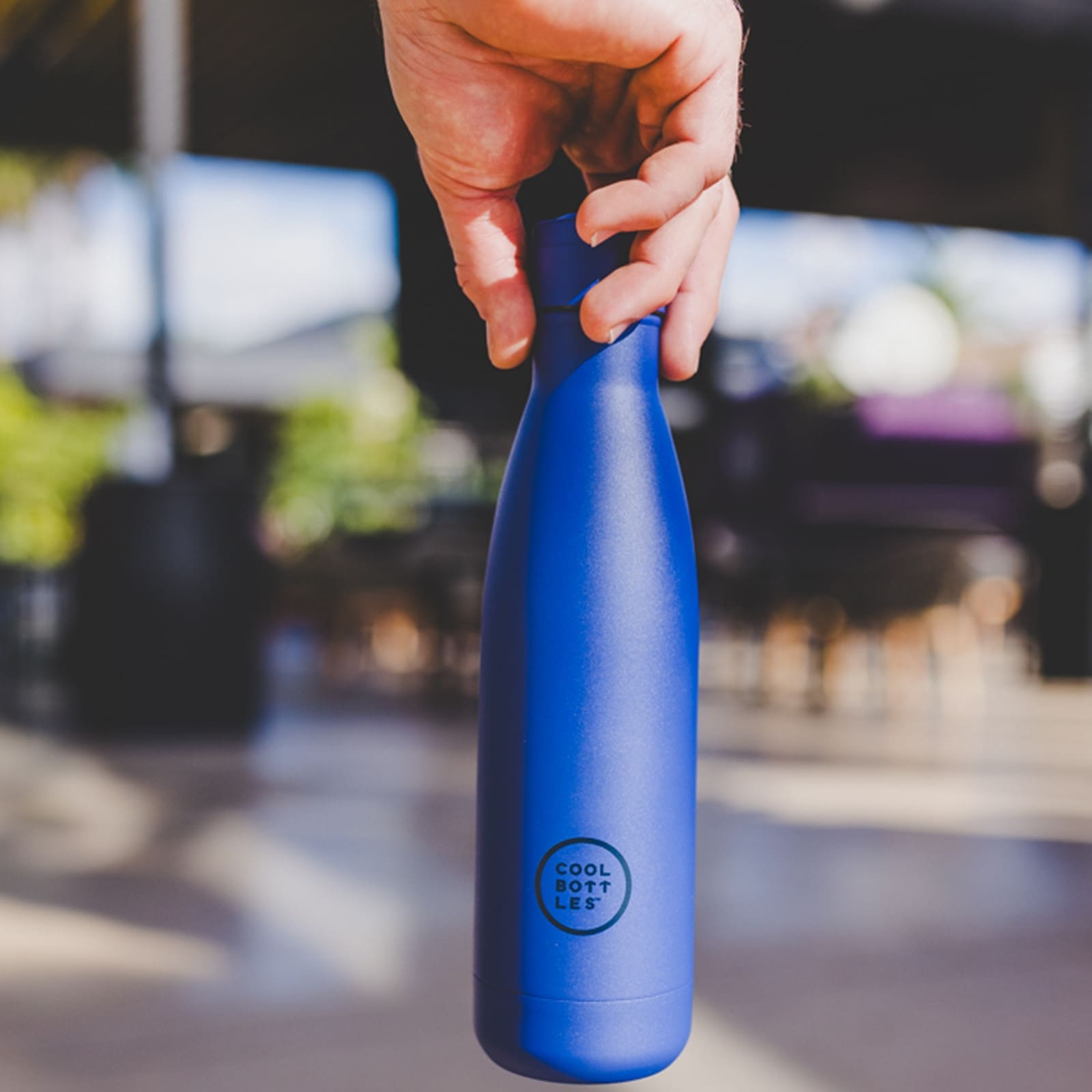 COOL BOTTLES Isolierflasche The Bottle Vivid Blue 350ml