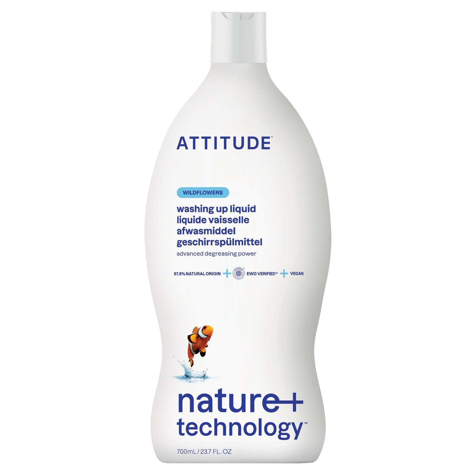 ATTITUDE Geschirrspülmittel Wildblumen 700ml