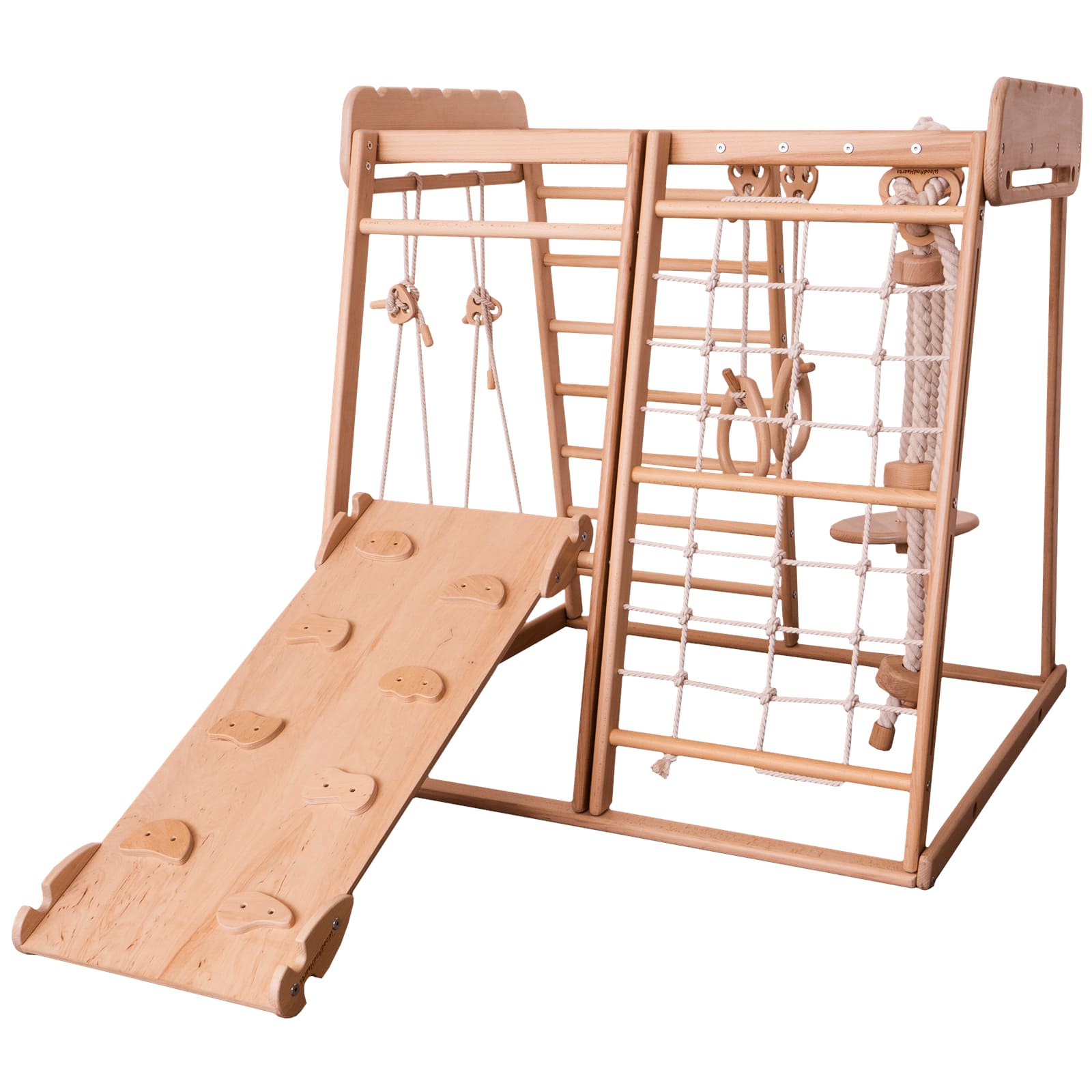 WOODANDHEARTS Place de jeu d'escalade