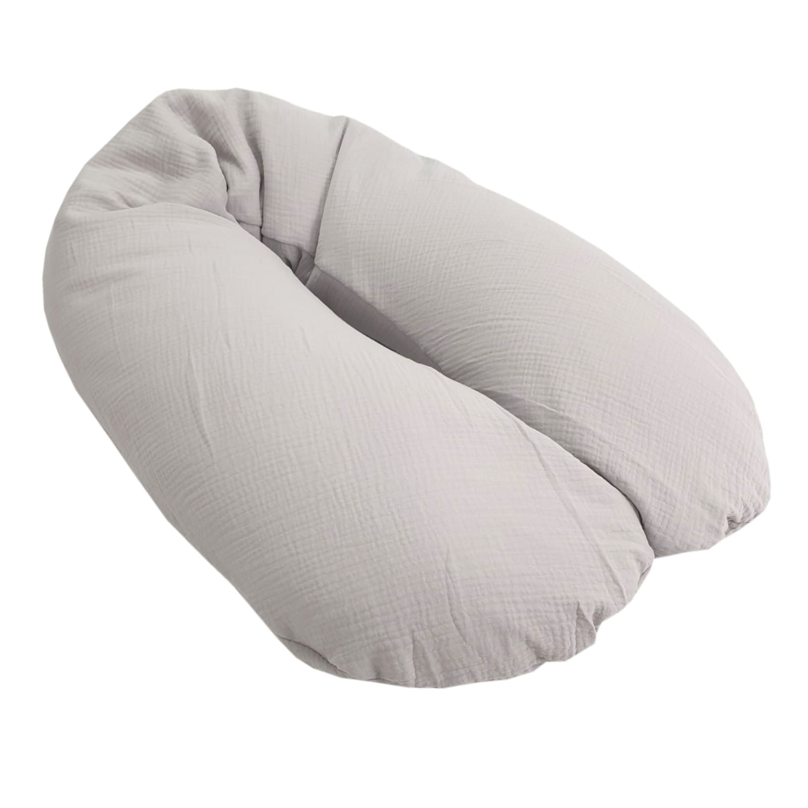 KULI-MULI Multifunktionales Kissen Flexi Baumwolle grau