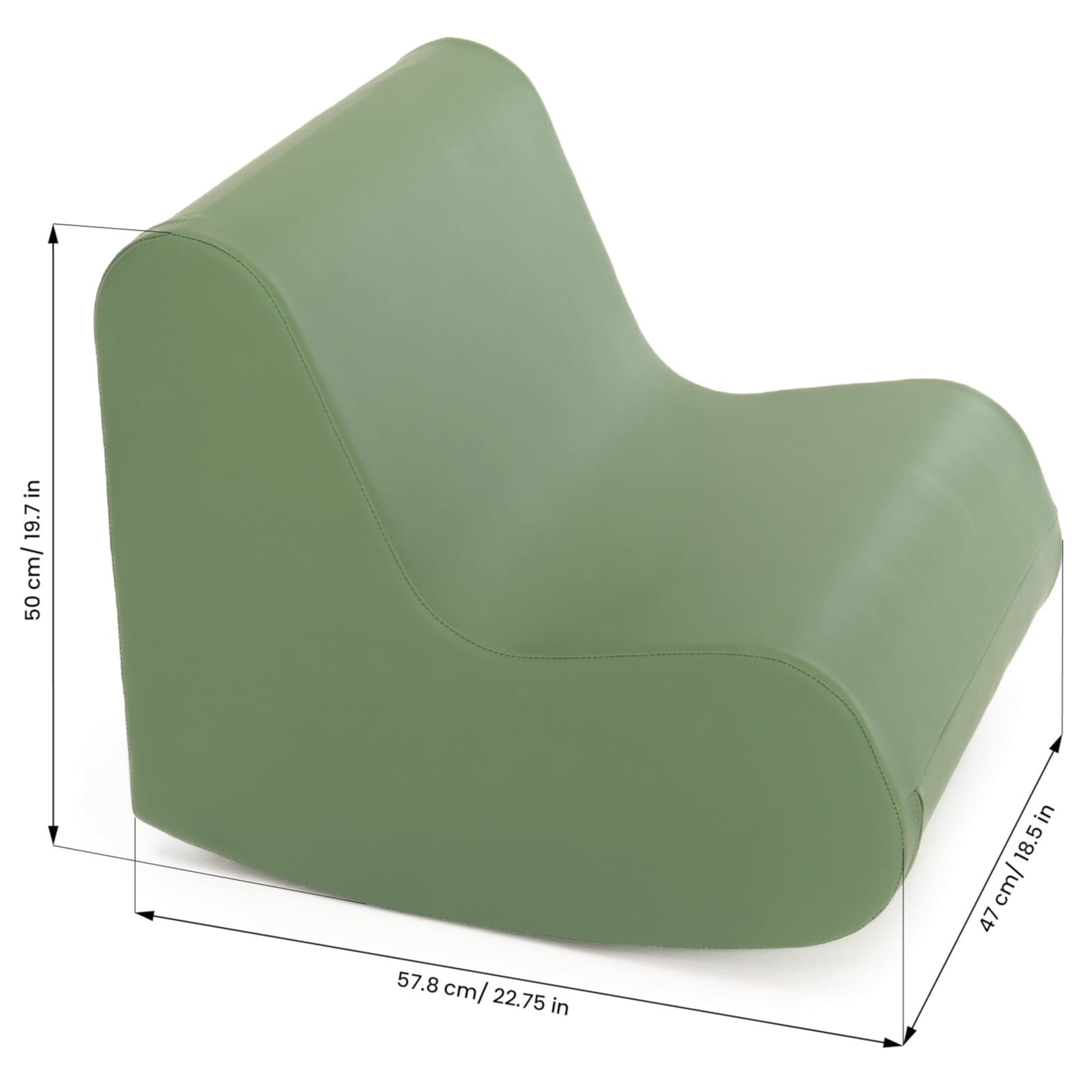 IGLU Fauteuil à bascule Reseda Green