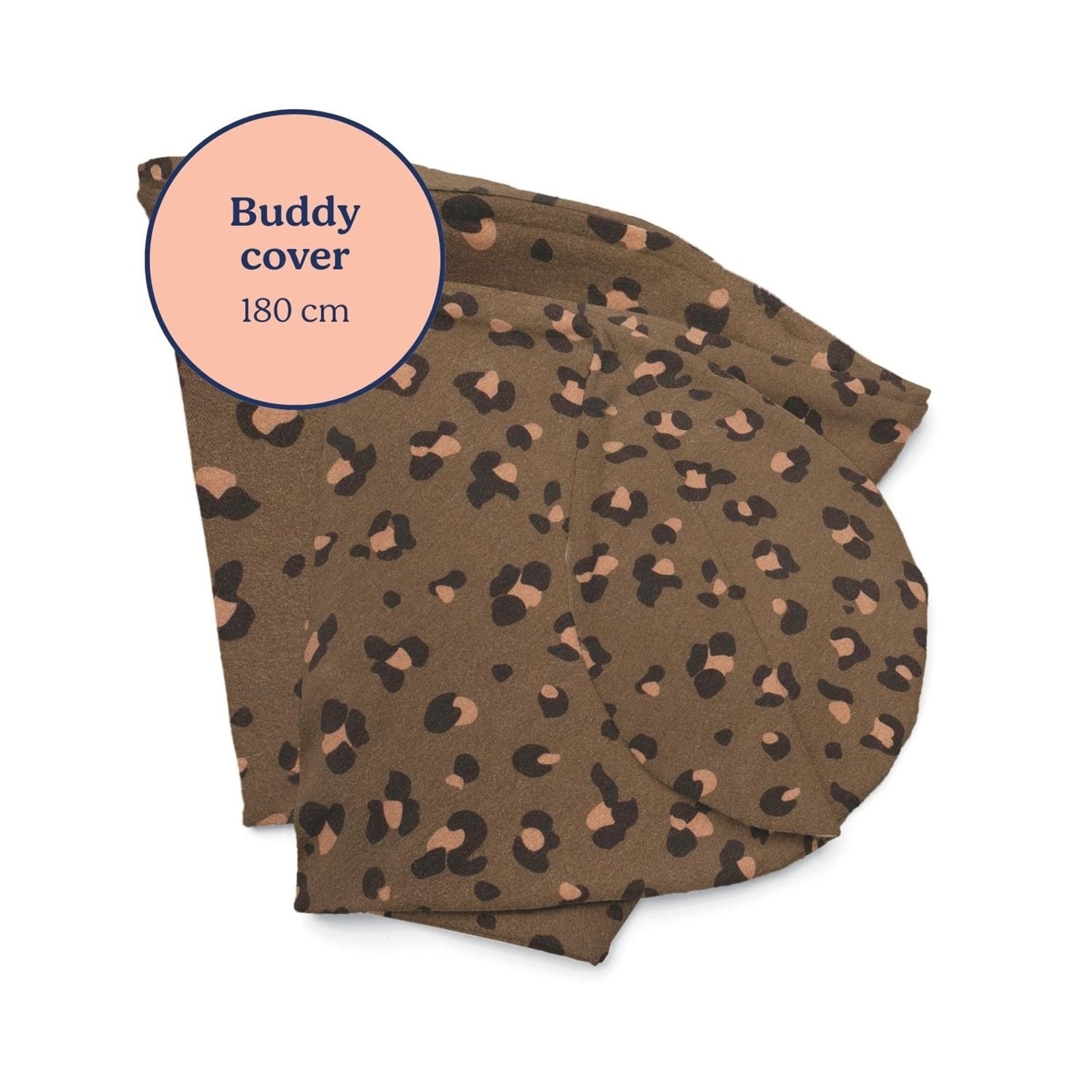 DOOMOO Stillkissenbezug Buddy Leopard Bronze